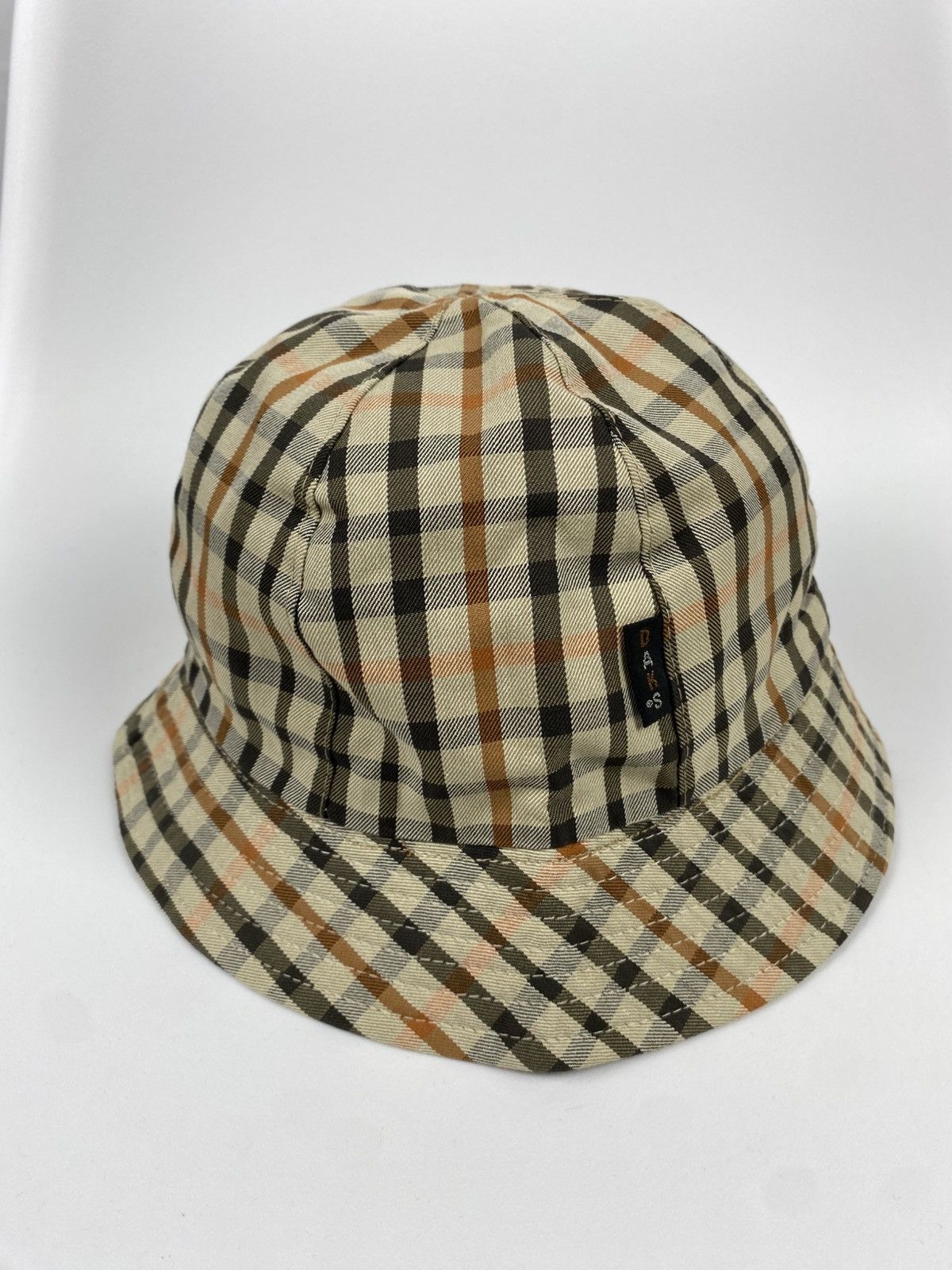 DAKS × Vintage Daks London Checkered Bucket Hat Reversible Vintage Size ONE SIZE - 7 Thumbnail