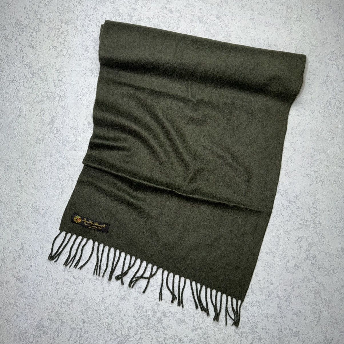 Loro Piana Vintage Loro Piana Cashmere Scarf Unisex Size ONE SIZE - 2 Thumbnail