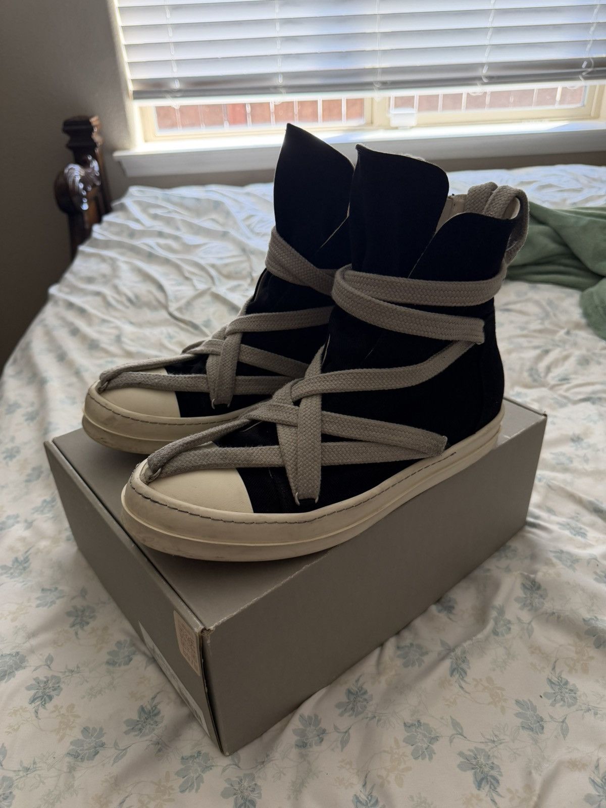 Rick Owens Drkshdw Rick Owens DRKSHDW Hexa High Size US 11 / EU 44 - 1 Thumbnail