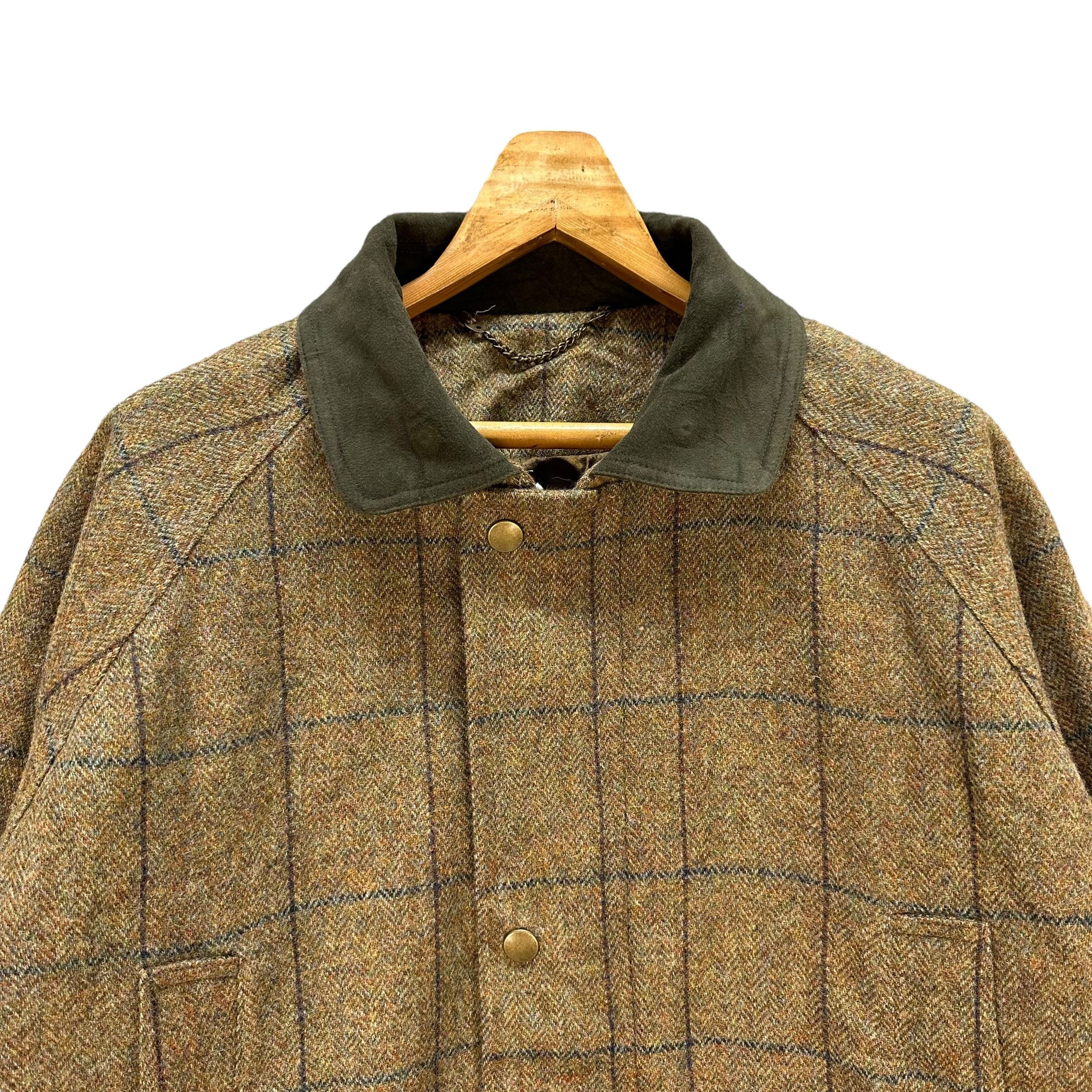 Charles Tyrwhitt Vintage CHARLES TYRWHITT British Wool Check Jacket #A72-1742 Size US XXL / EU 58 / 5 - 2 Thumbnail
