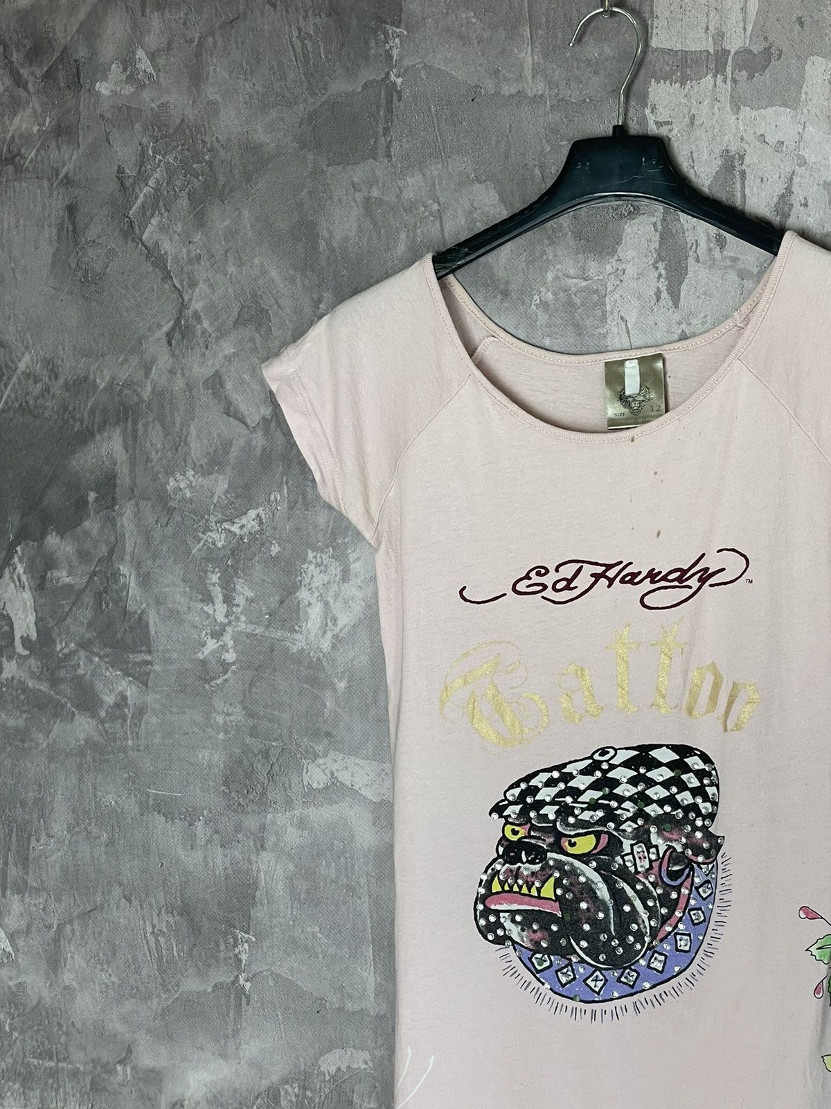 Ed Hardy × Vintage Vintage Don Ed Hardy Y2k Tattoo Print Tank Top Made In USA Size XL / US 12-14 / IT 48-50 - 4 Thumbnail