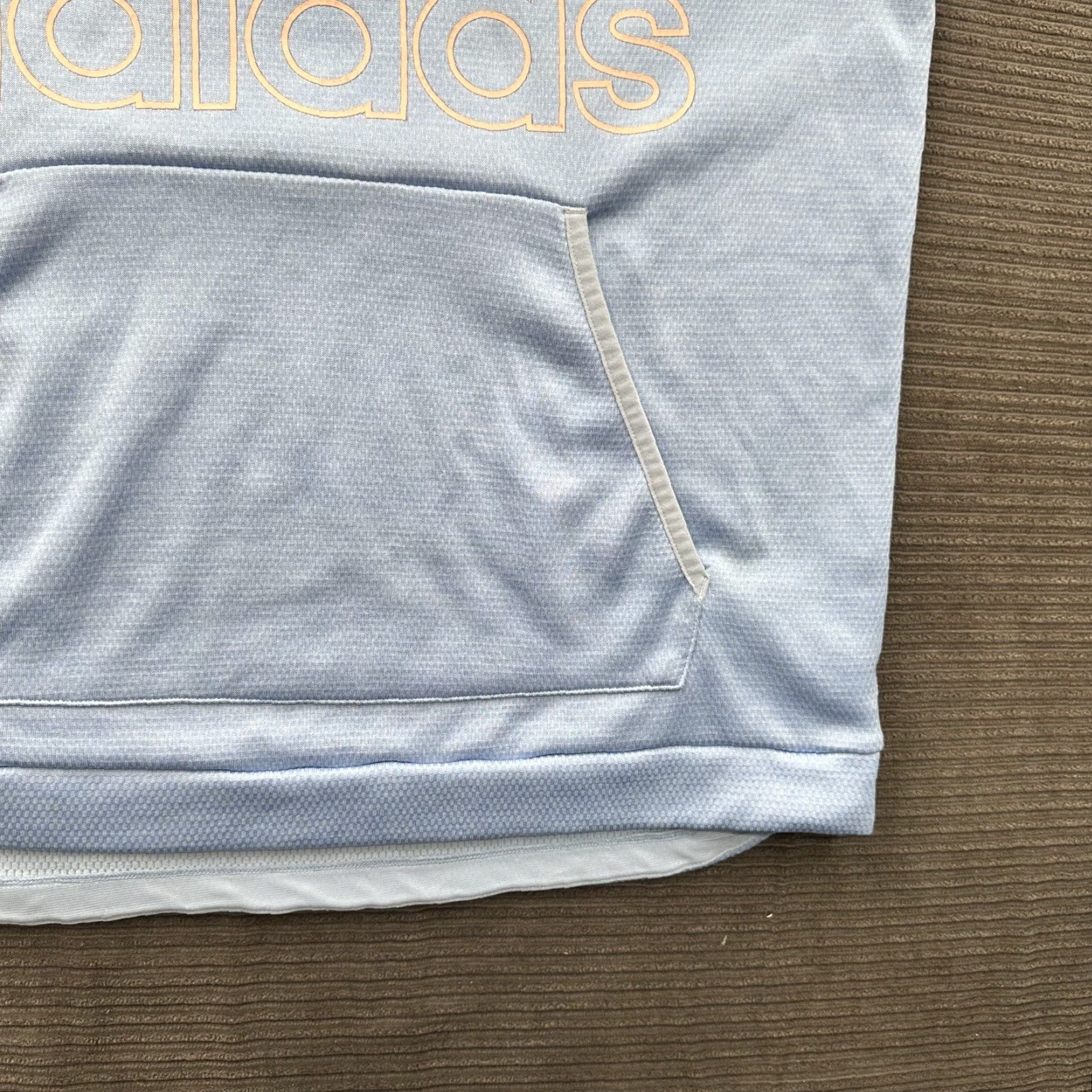 Adidas Adidas Sweatshirt Women Large Blue Pink Long Sleeve Training Workout Gym Pullover High Neck Logo Colorful All Seasons Activewear Size L / US 10 / IT 46 - 6 Thumbnail