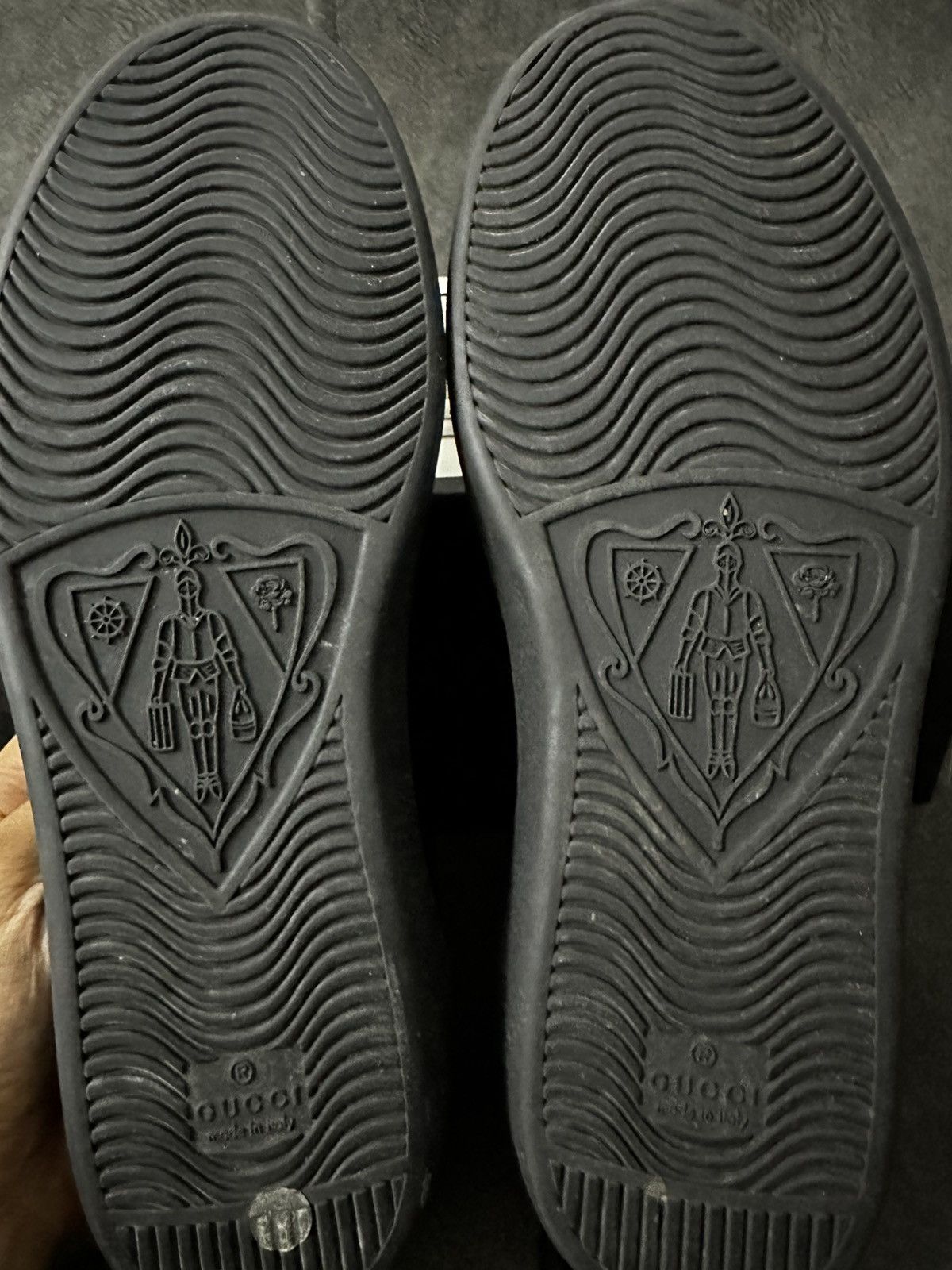 Designer × Gucci Gucci GG Tennis 20 Ace Leather Low Trainer Size US 7.5 / EU 40-41 - 8 Thumbnail