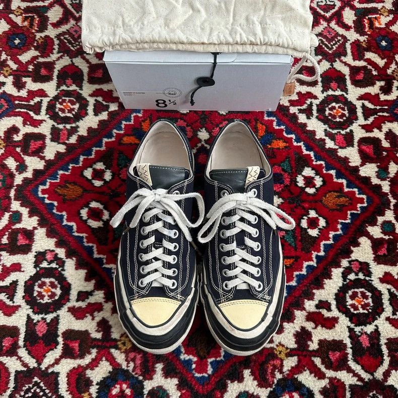 Visvim Visvimvisvim Skagway Canvas Sneakers in Navy-2504 Size US 8.5 / EU 41-42 - 2 Thumbnail