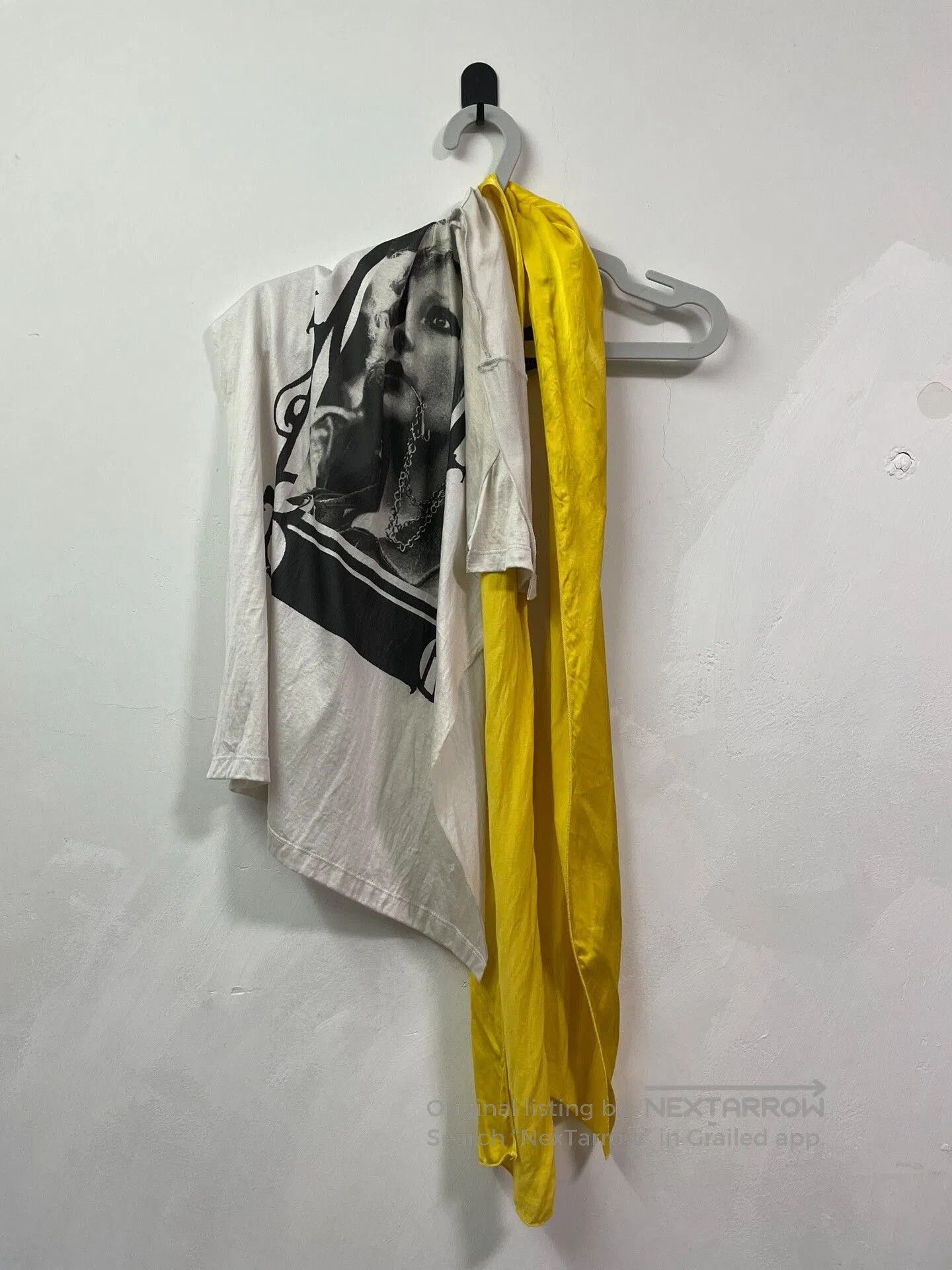 Raf Simons raf simons half tee with scarf detail. Size S / US 4 / IT 40 - 1 Thumbnail