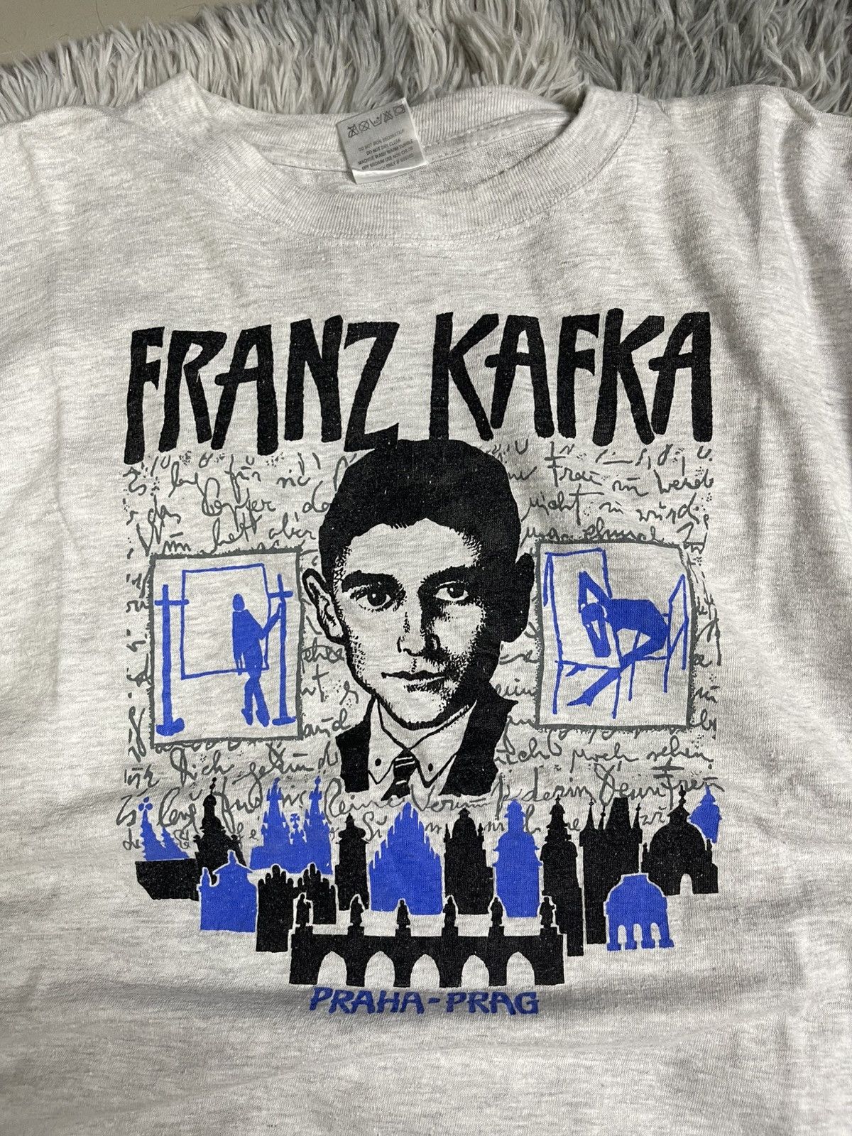 Arts & Science 90’s Franz Kafka Portrait T-Shirt Size US L / EU 52-54 / 3 - 3 Thumbnail