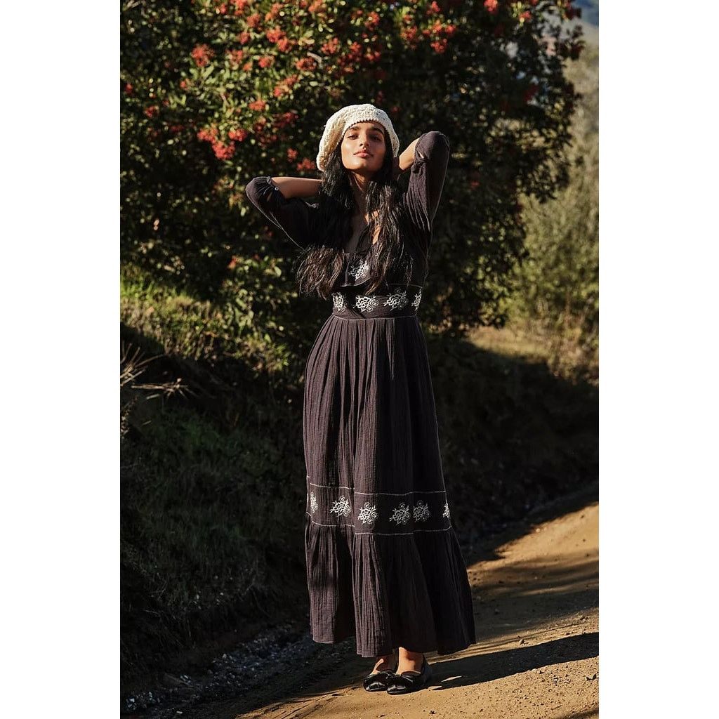 Free People New Free People Lovers Lane Maxi Dress $168 X-SMALL Floral Size XS / US 0-2 / IT 36-38 - 4 Thumbnail