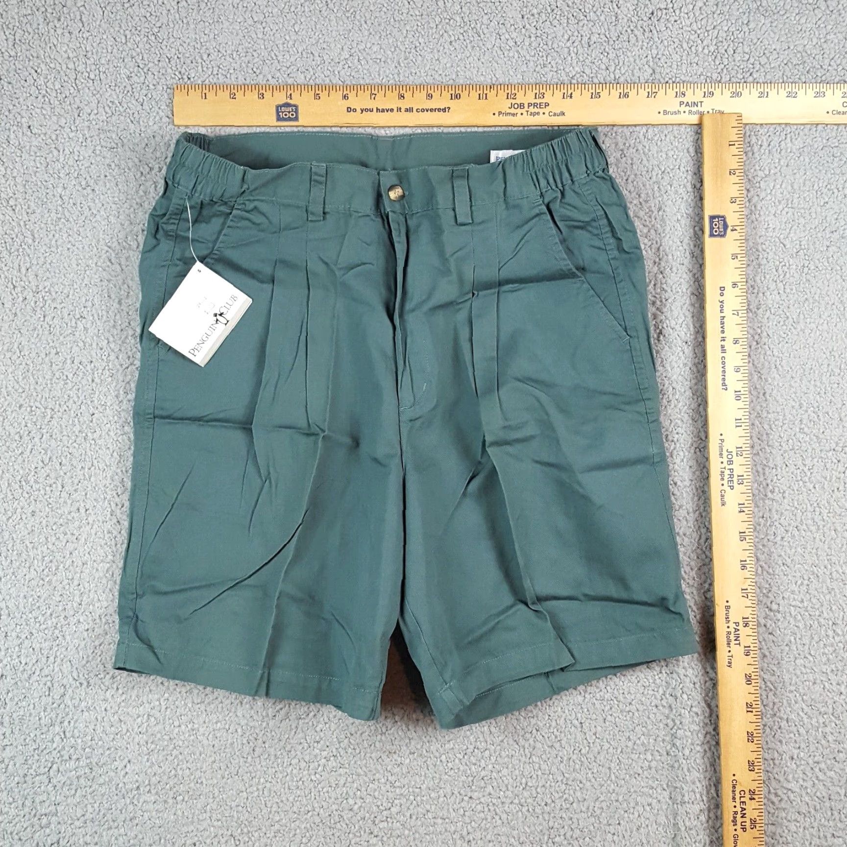 Vintage Vintage Penguin Club Green Chinos Men’s Size 32 Relaxed Fit Cotton Pleated 5-Pocket Y2K Preppy Clothing Size US 32 / EU 48 - 5 Thumbnail
