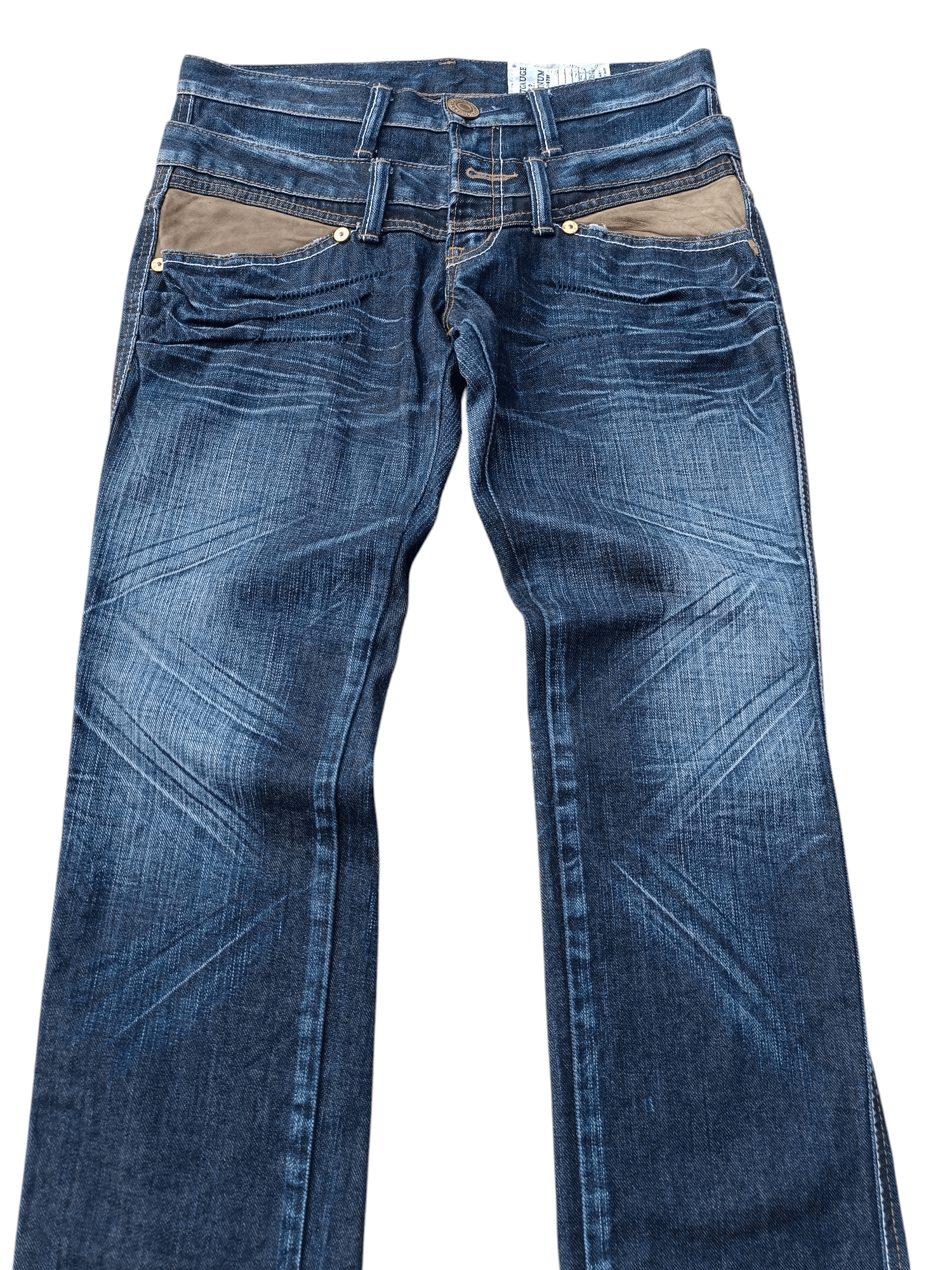 Japanese Brand Antgauge SP Platinium Double Waisted Denim E236 Size US 31 - 2 Thumbnail