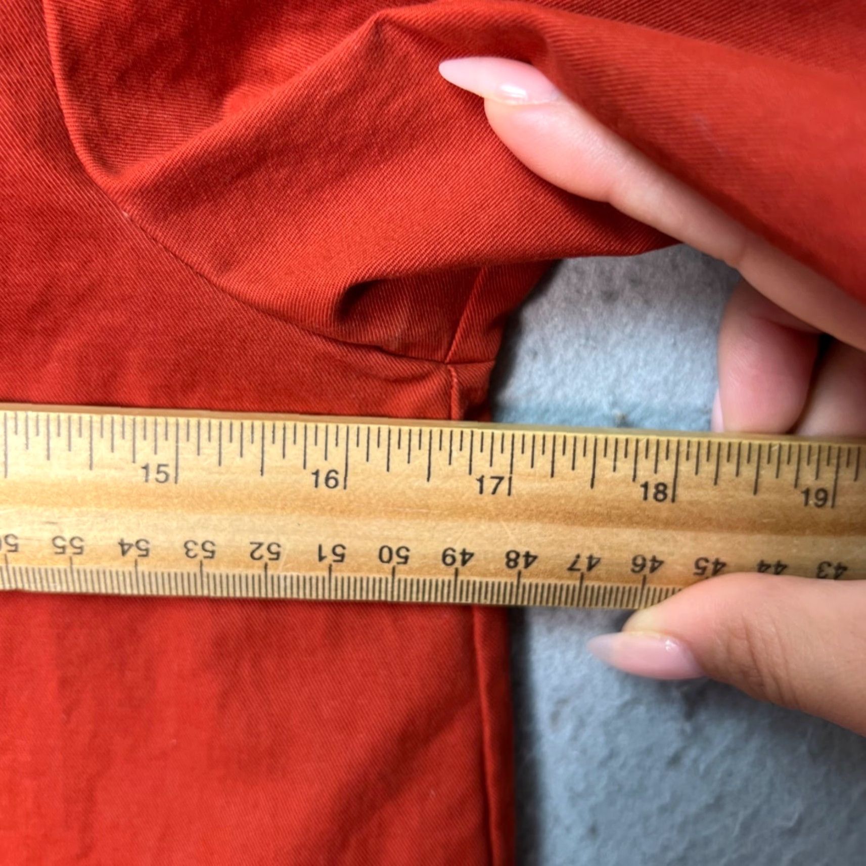 Cos COS Dress Womens 4 Red Short-Sleeve A-Line Back Zip Cotton Blend Knee Length Vintage No N/A Size S / US 4 / IT 40 - 5 Thumbnail
