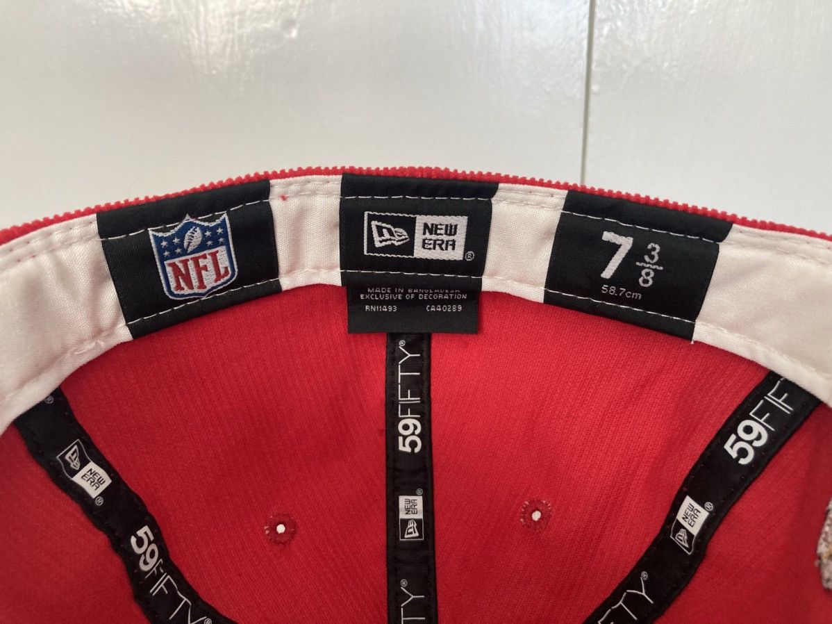 NFL × New Era SAN FRANCISCO 49ERS NEW ERA CORDUROY HAT CAP 1995 PRO BOWL Size ONE SIZE - 12 Thumbnail