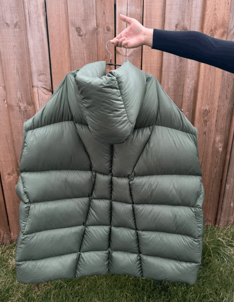 Rick Owens Rick Owens Jacket Vest Coat Puffer FW2021 Prong Gown Size S / US 4 / IT 40 - 2 Thumbnail