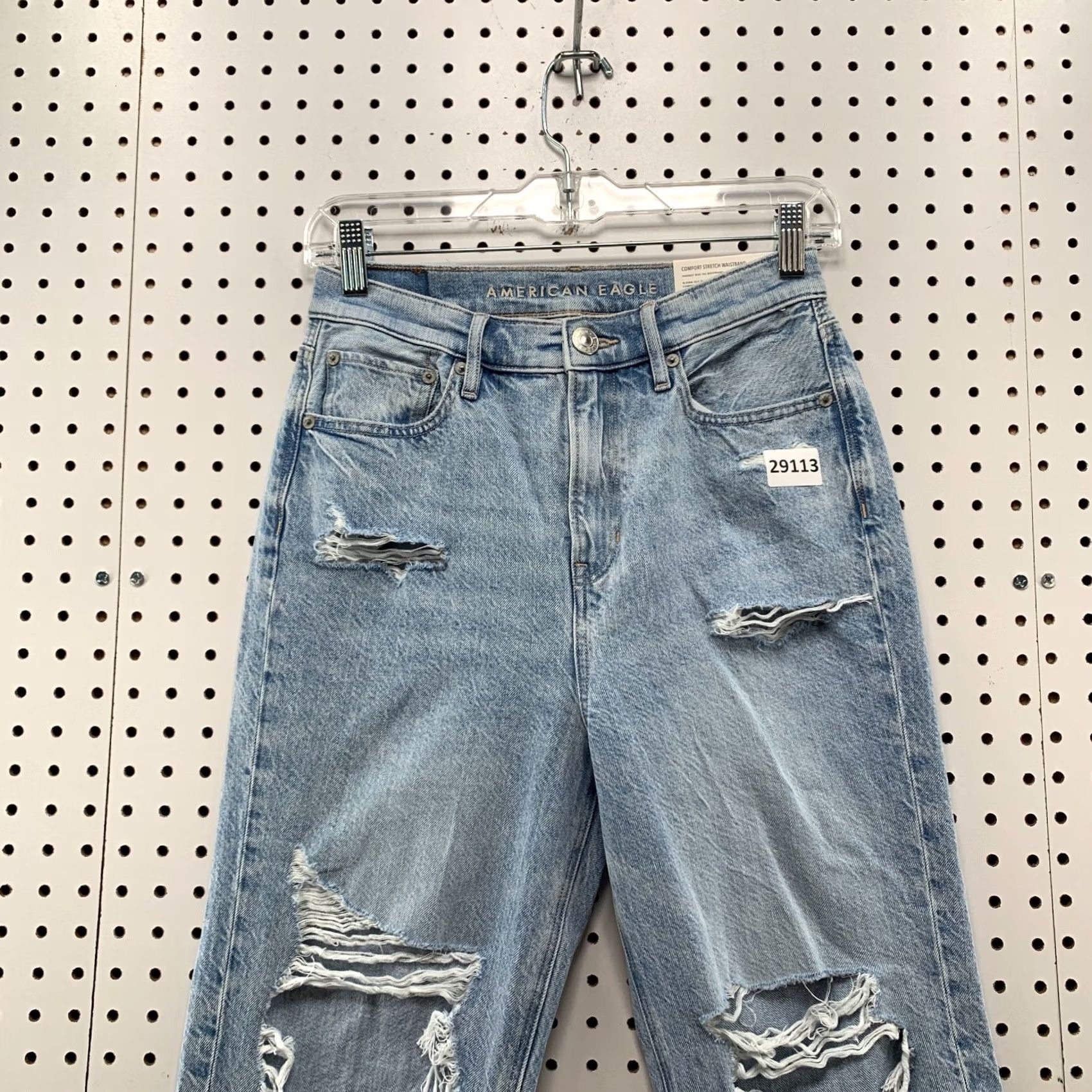 American Eagle Outfitters American Eagle Jeans 90s Boyfriend High Rise Denim 26x30 Blue Womens Size 2 XS? 2 Size 26" / US 2 / IT 38 - 7 Thumbnail