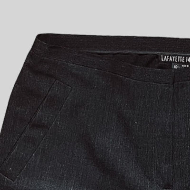 Lafayette 148 Lafayette 148 Pants in Dark Gray | Size 10 Size 32" / US 10 / IT 46 - 3 Thumbnail