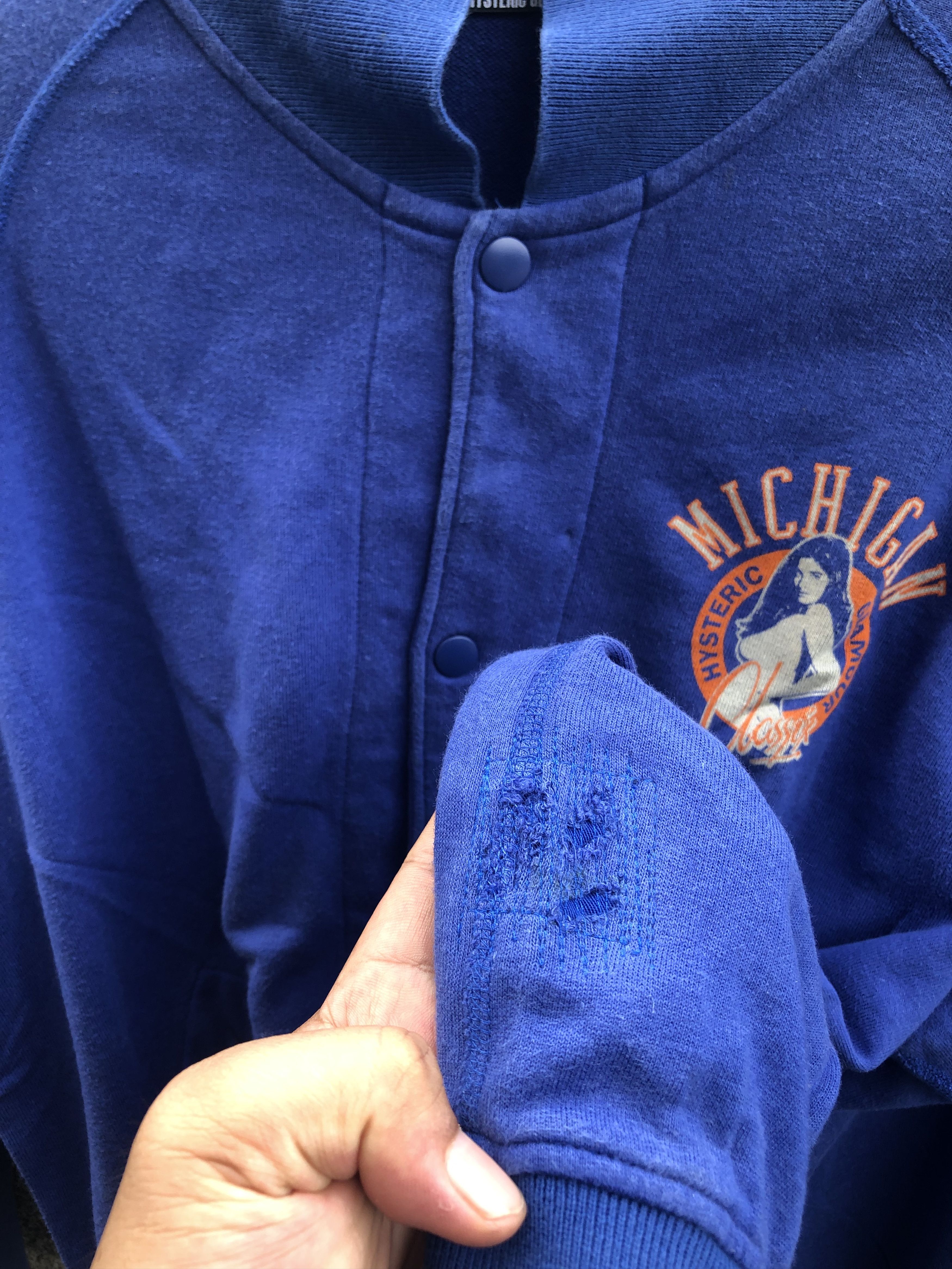 Hysteric Glamour Vintage Hysteric Glamour Michigan Varsity Size US L / EU 52-54 / 3 - 8 Thumbnail