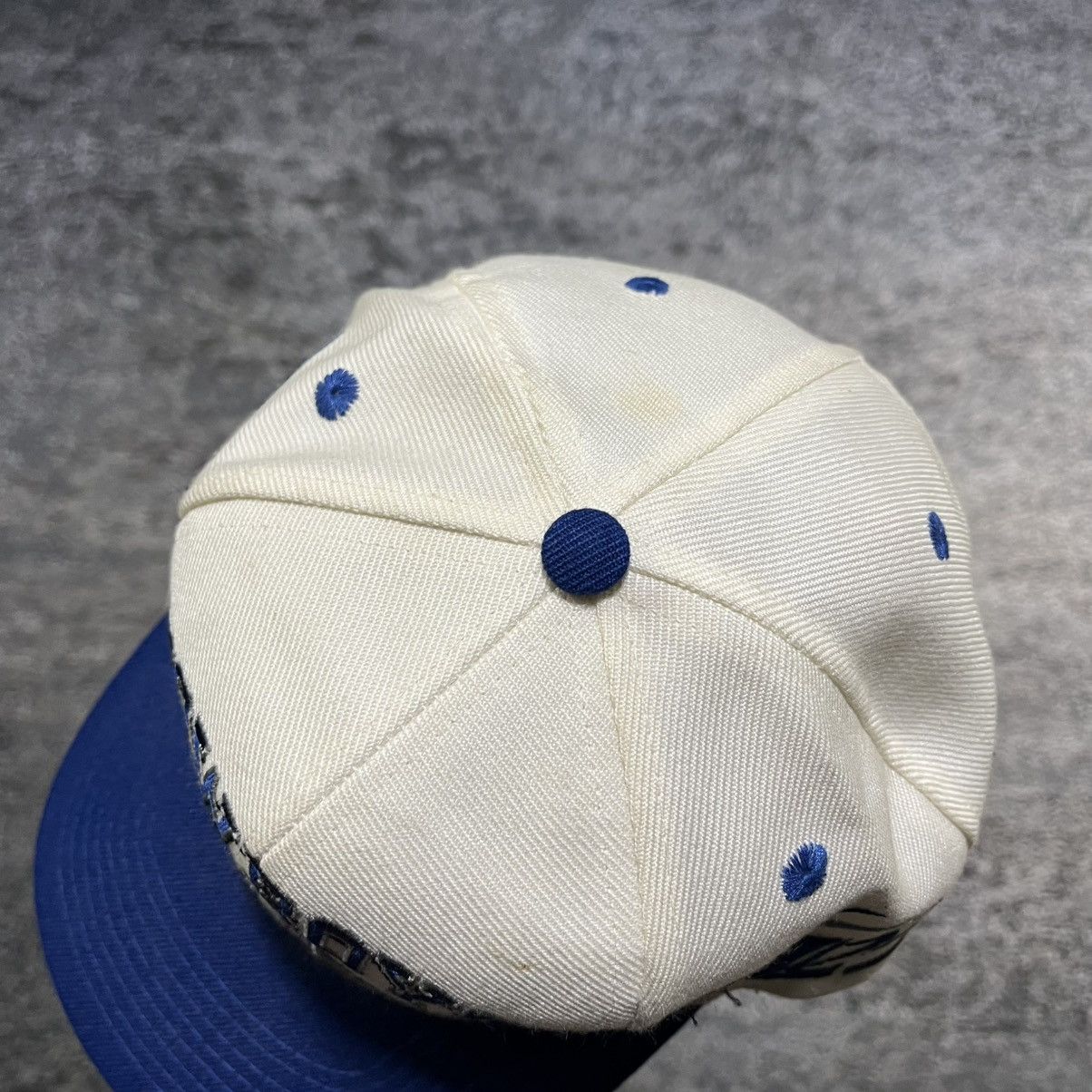 Logo Athletic Vintage Dallas Cowboys Logo Athletic Diamond Snapback Hat Size ONE SIZE - 4 Thumbnail