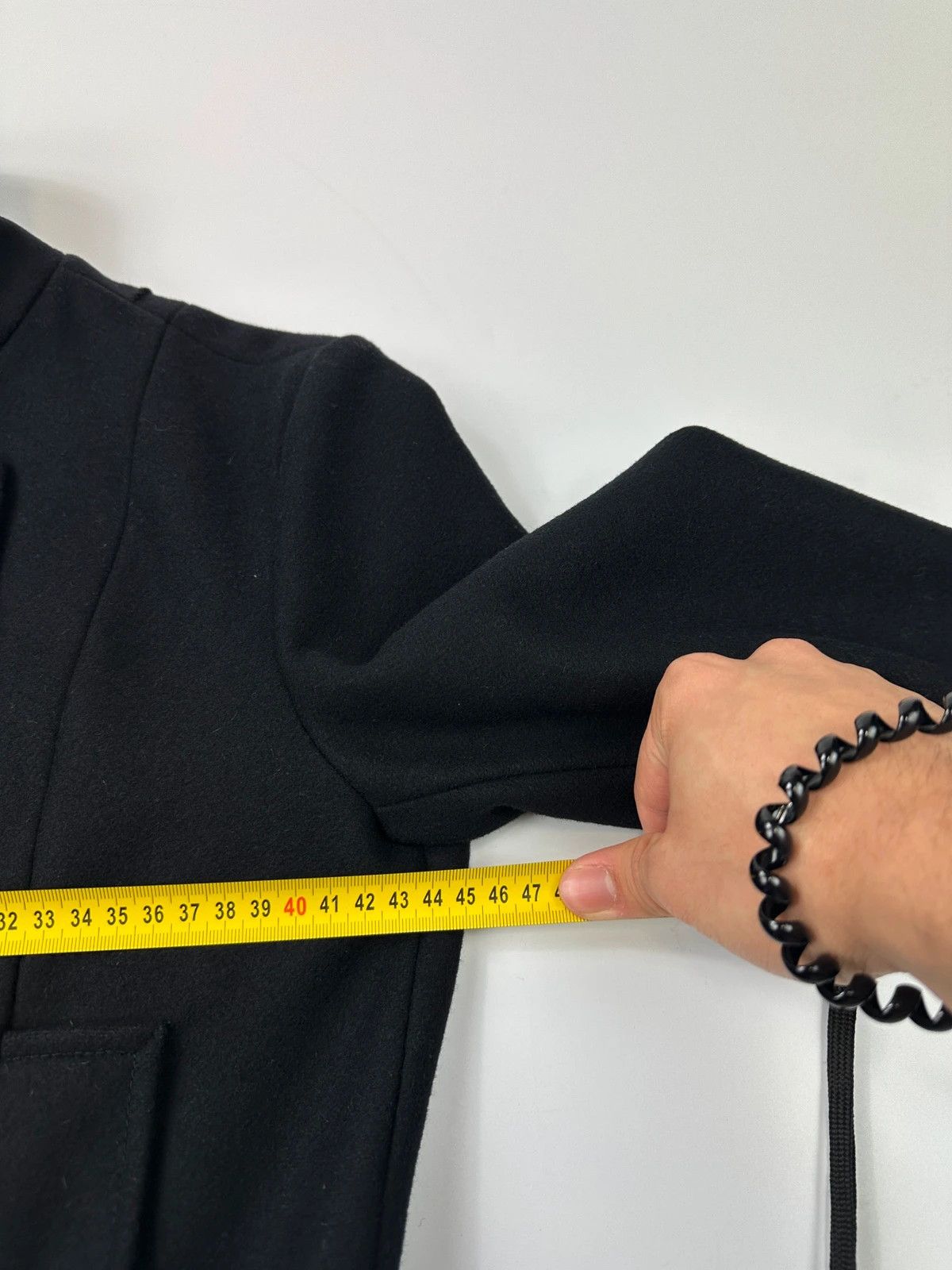 Maison Margiela Margiela Line6 FW06 Black Wool Short Double-Breasted Jacket Size M / US 6-8 / IT 42-44 - 19 Thumbnail
