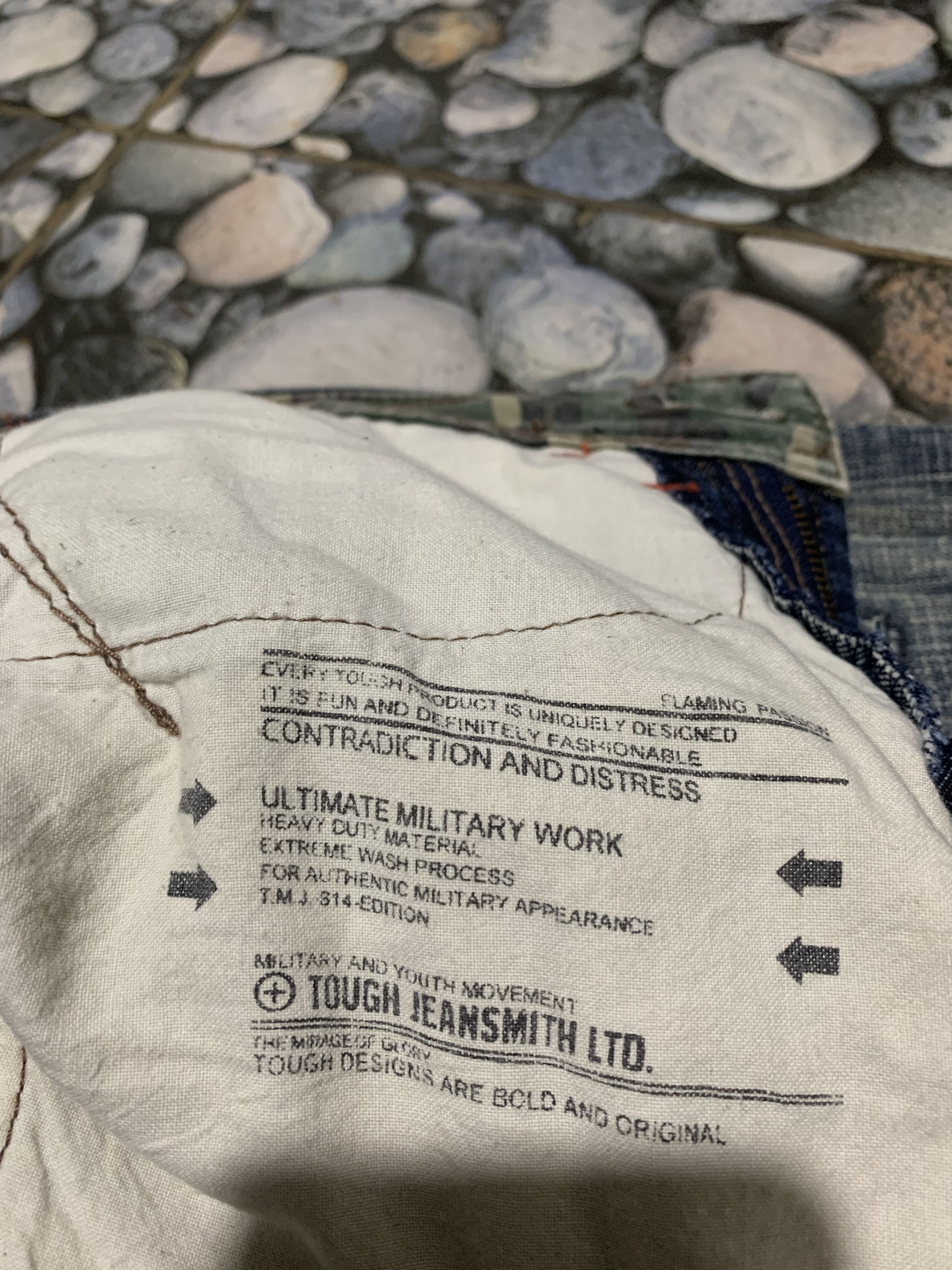 Japanese Brand × Vintage Military Tough Jeans Mith denim. Size US 30 / EU 46 - 12 Thumbnail
