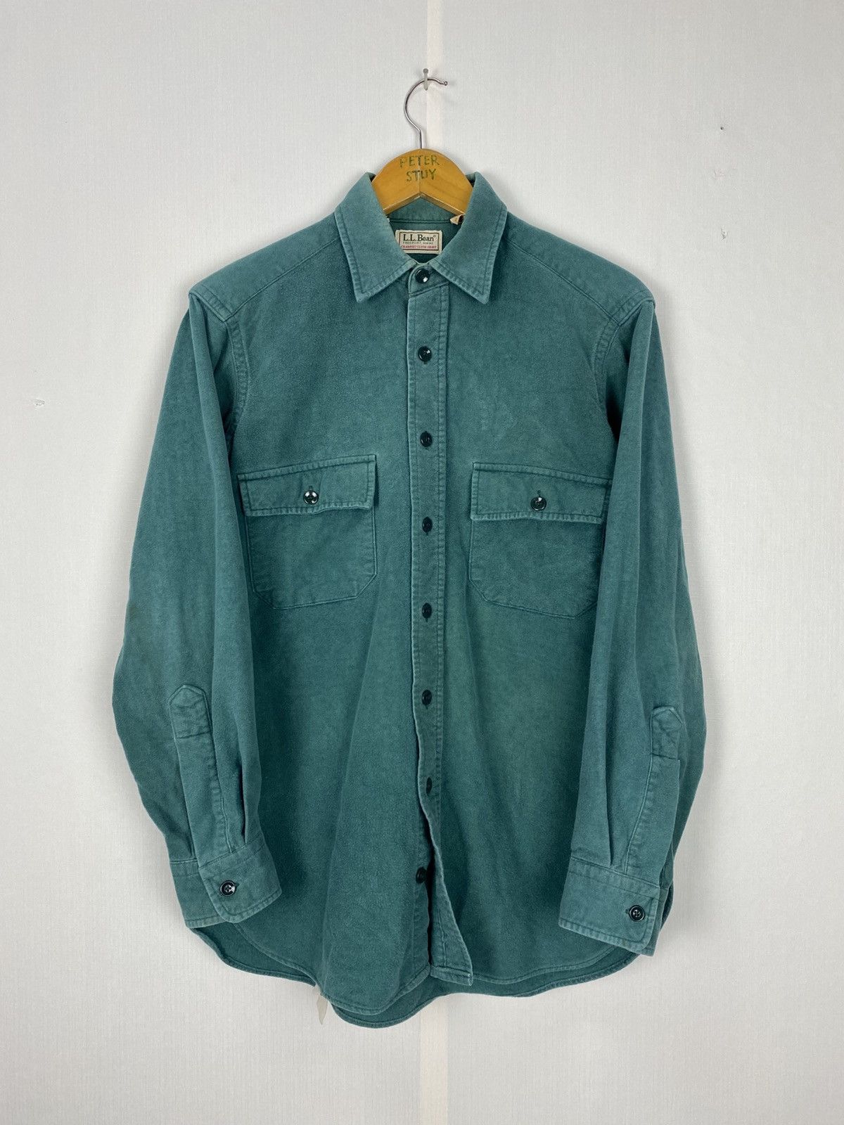L.L. Bean Vintage 90’s L.L. Bean Chamois Cloth Shirt Size US M / EU 48-50 / 2 - 3 Thumbnail