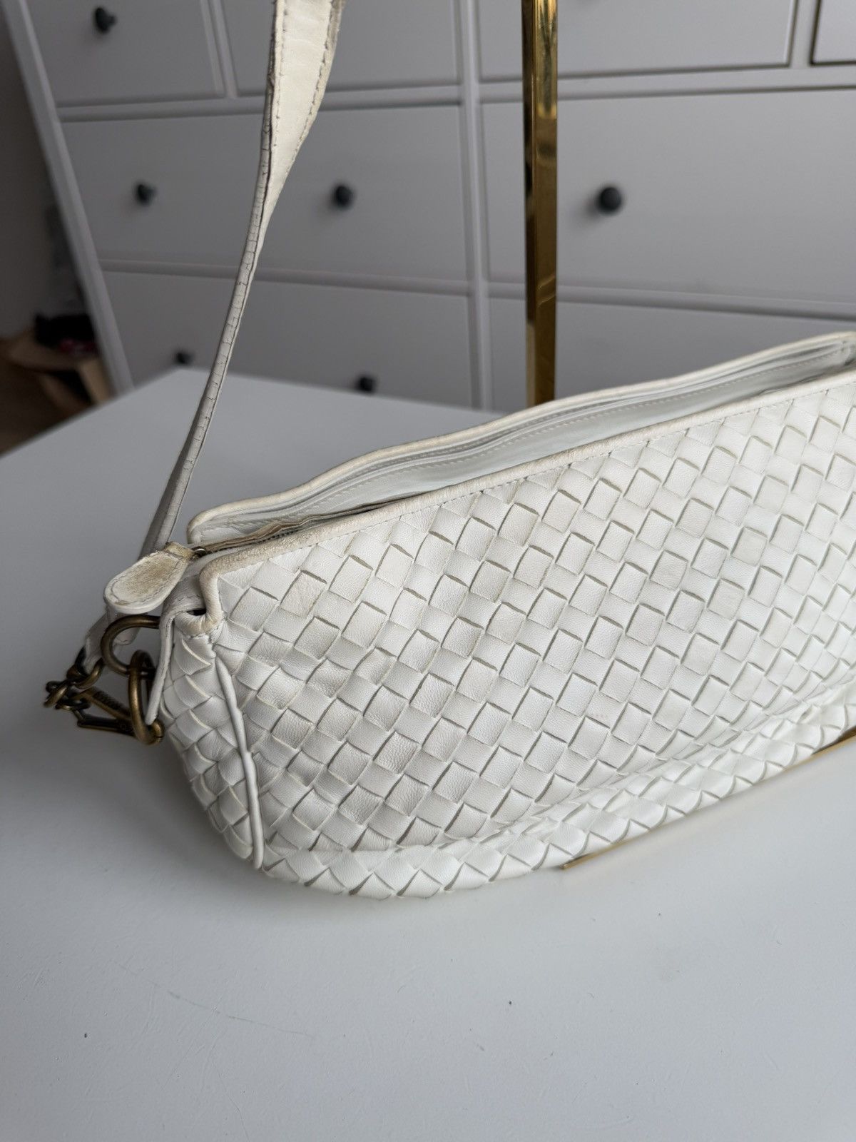 Bottega Veneta × Designer × Vintage Bottega Veneta leather crossbody shoulder bag designer luxury Size ONE SIZE - 5 Thumbnail