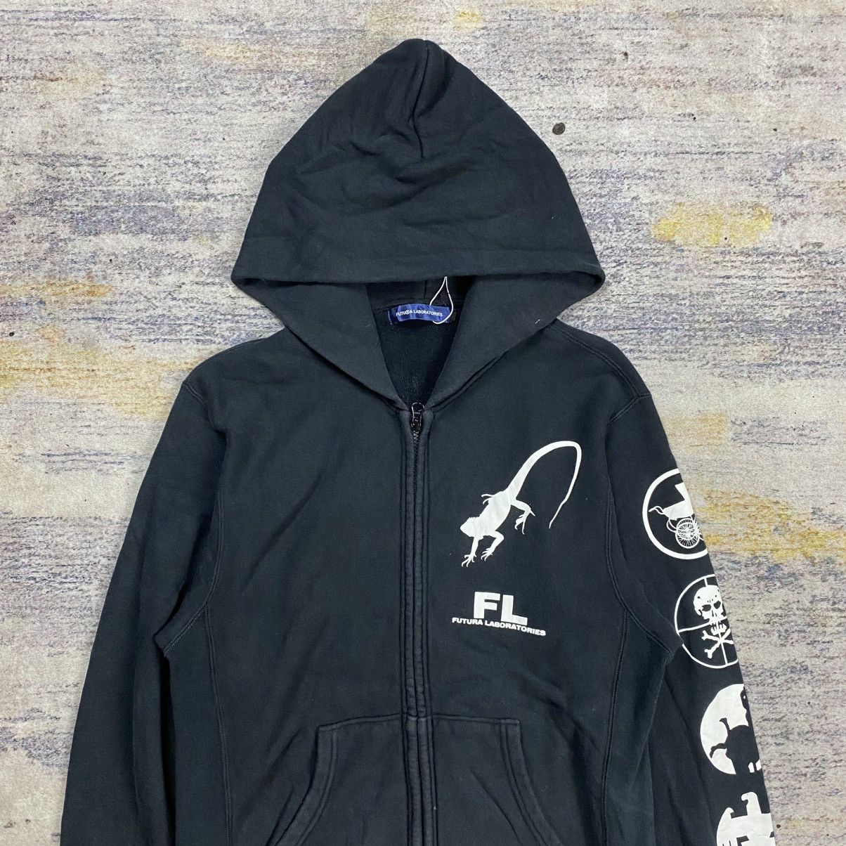 Futura futura laborator zip hoodie Size US M / EU 48-50 / 2 - 5 Thumbnail