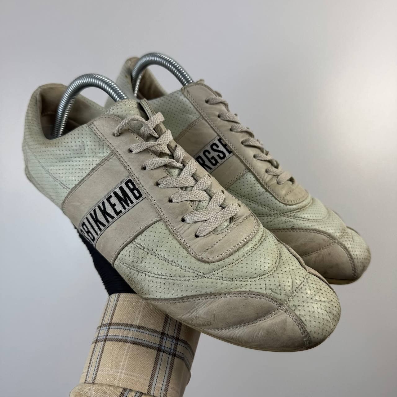 Dirk Bikkembergs Bikkembergs Leather Low Top Sneakers Men Size US 9 / EU 42 Size US 9 / EU 42 - 1 Thumbnail