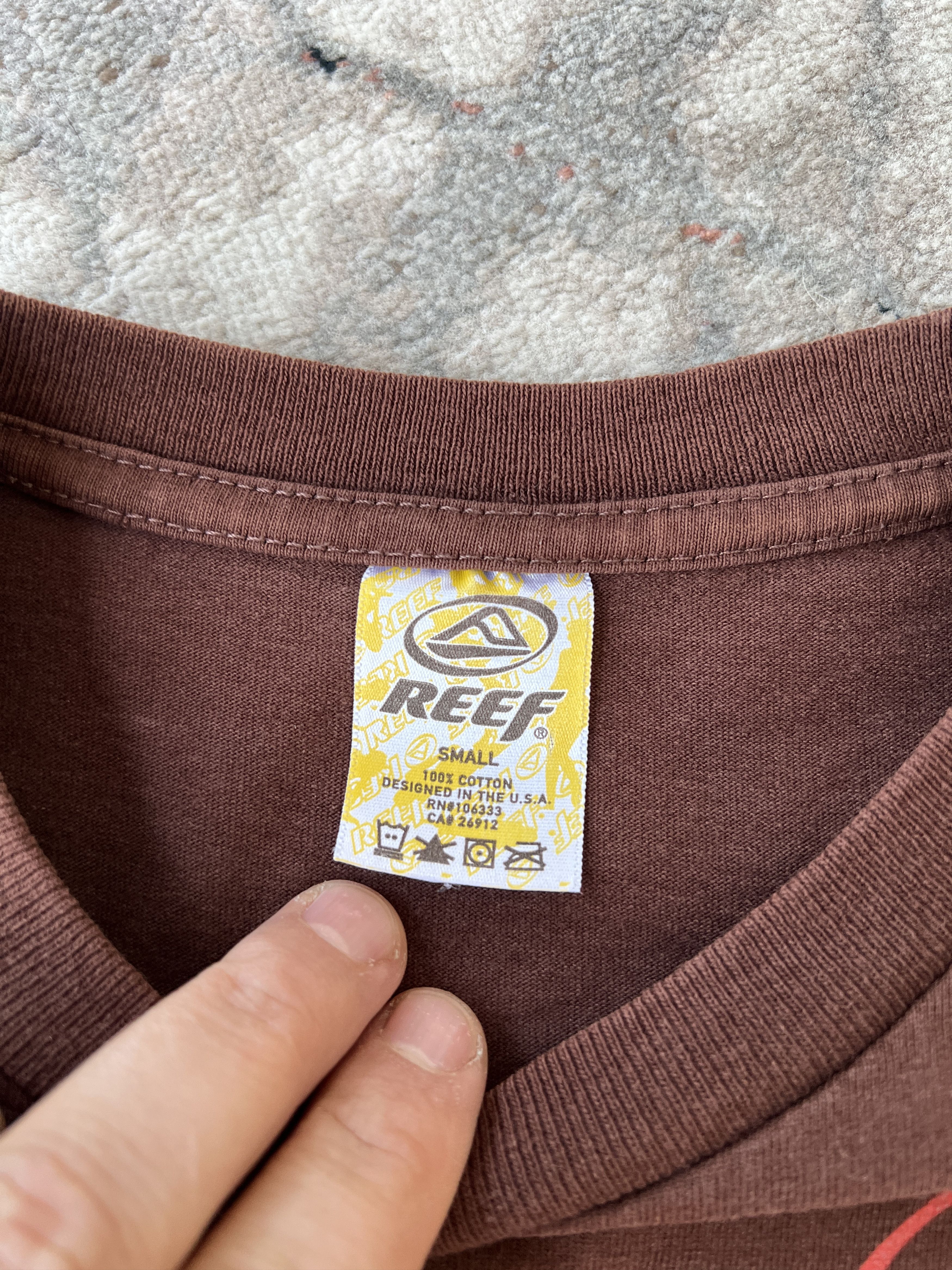 REEF REEF Vintage Tee Size US S / EU 44-46 / 1 - 4 Thumbnail