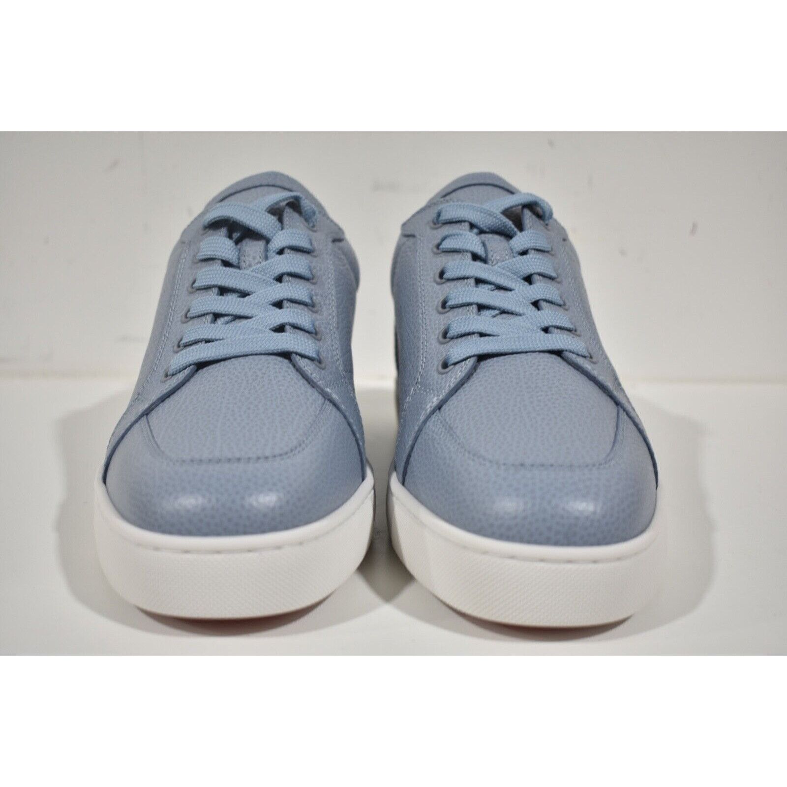 Christian Louboutin Christian Louboutin Rantulow Flat Blue Zinc Leather Low Size US 10.5 / EU 43-44 - 7 Thumbnail