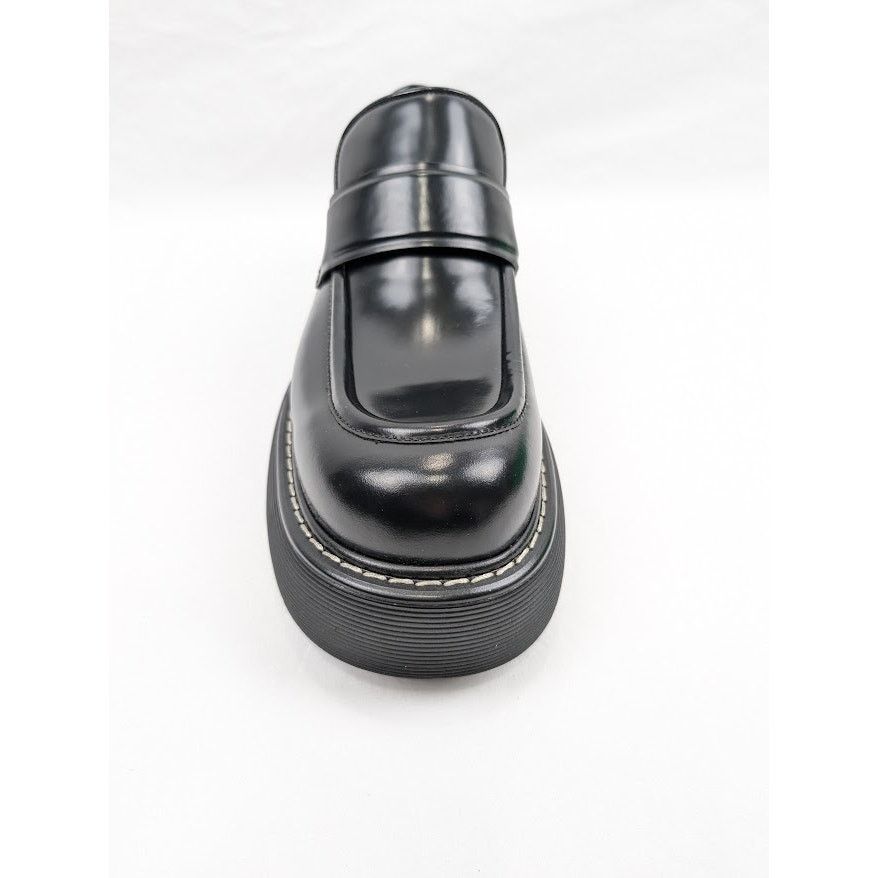 Bottega Veneta o1rshd1 Osaka Shine Calf Bounce Loafer in Black Size US 12 / EU 45 - 6 Thumbnail