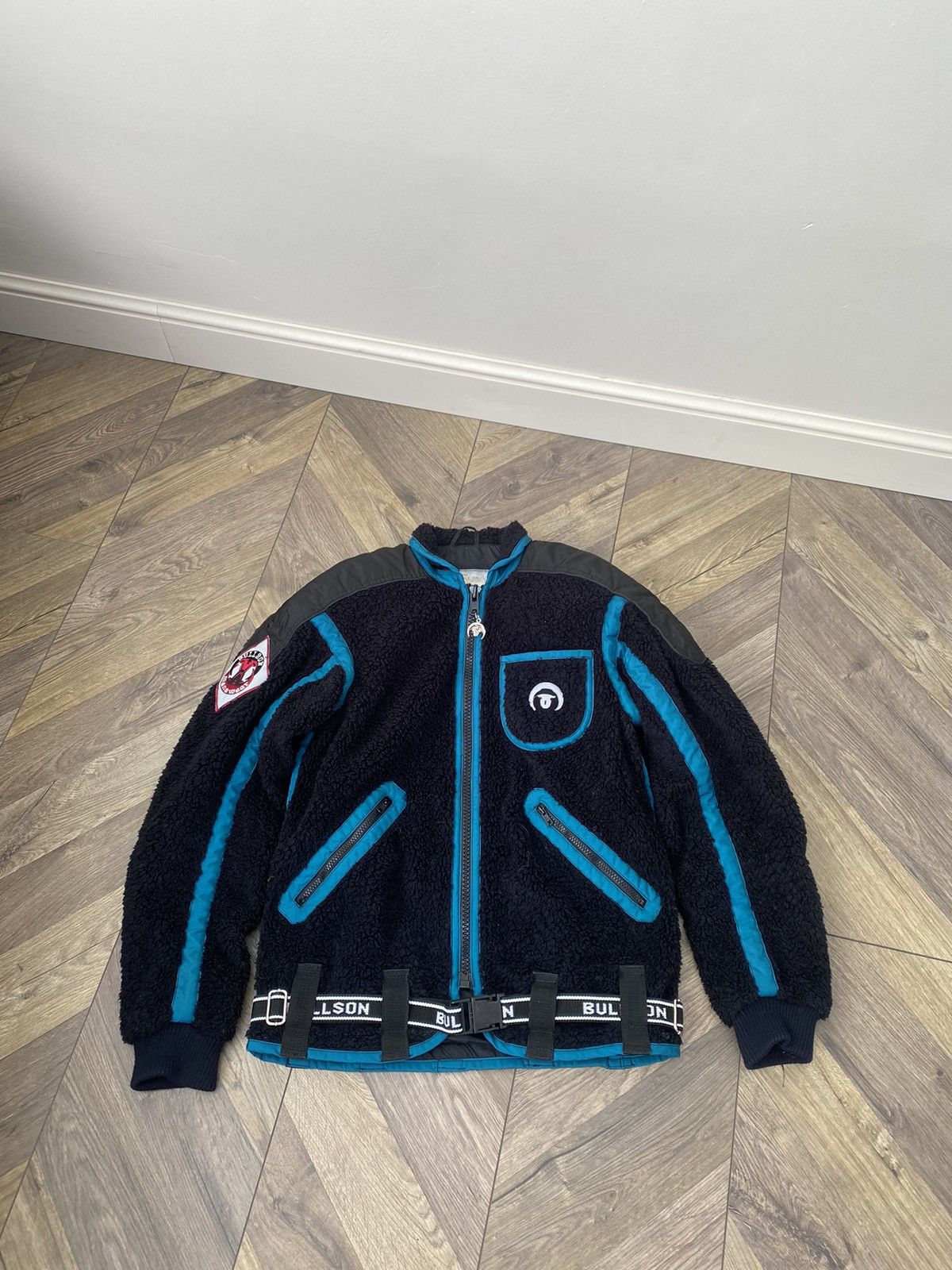 Vintage Vintage Bullson Moto Racing Sherpa Jacket Size US S / EU 44-46 / 1 - 2 Thumbnail