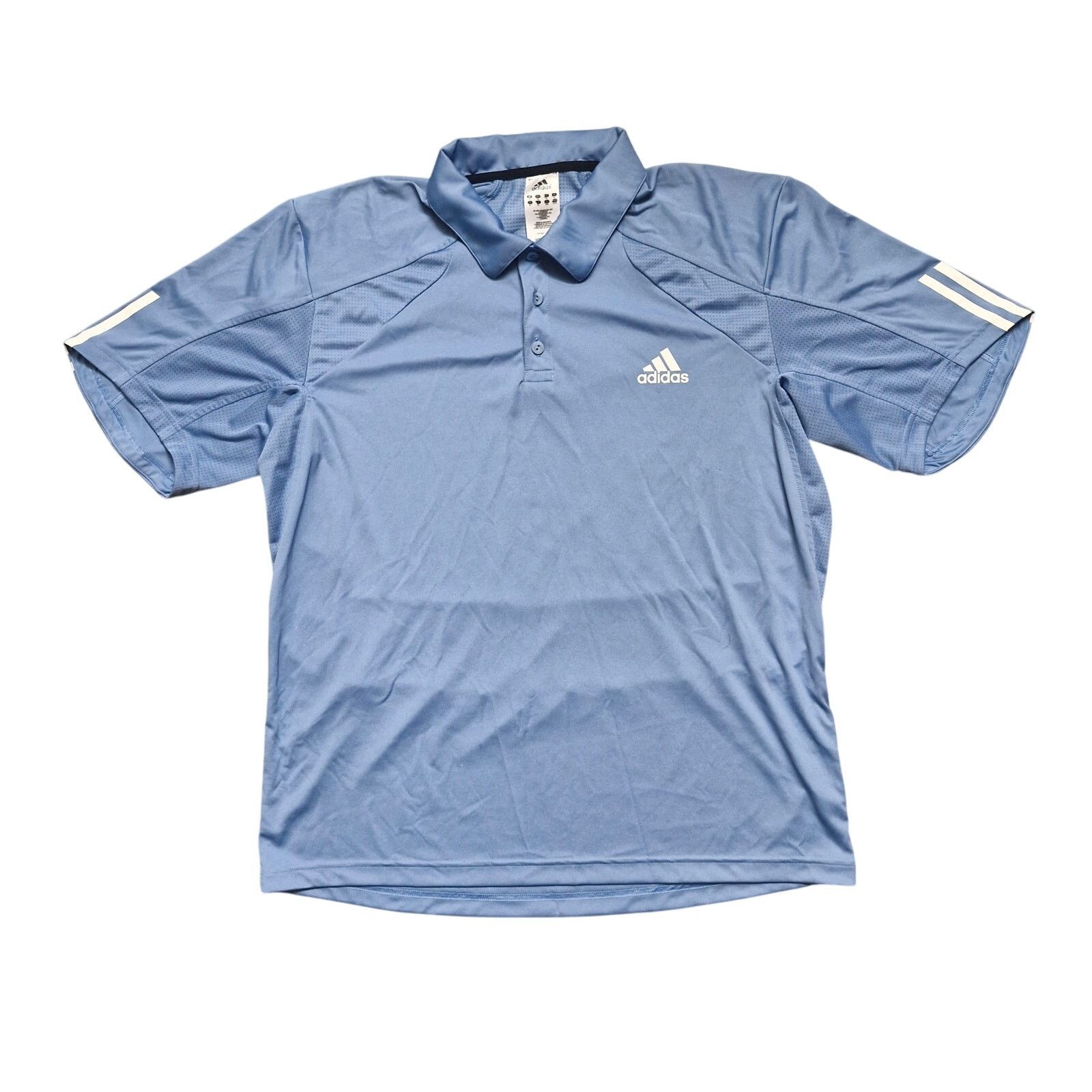 Adidas Adidas Polo Blue Formotion Mesh Short Sleeve Men’s Size XL Size US XL / EU 56 / 4 - 1 Thumbnail