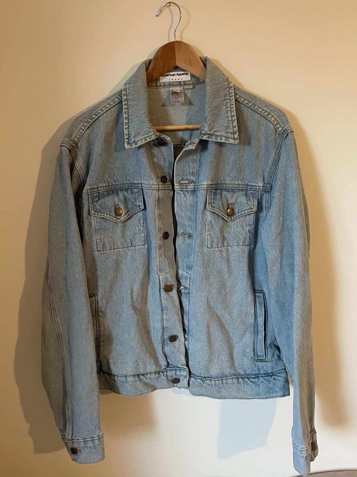 American Apparel Cheap Monday Denim Jacket Size L Size US L / EU 52-54 / 3 - 1 Thumbnail