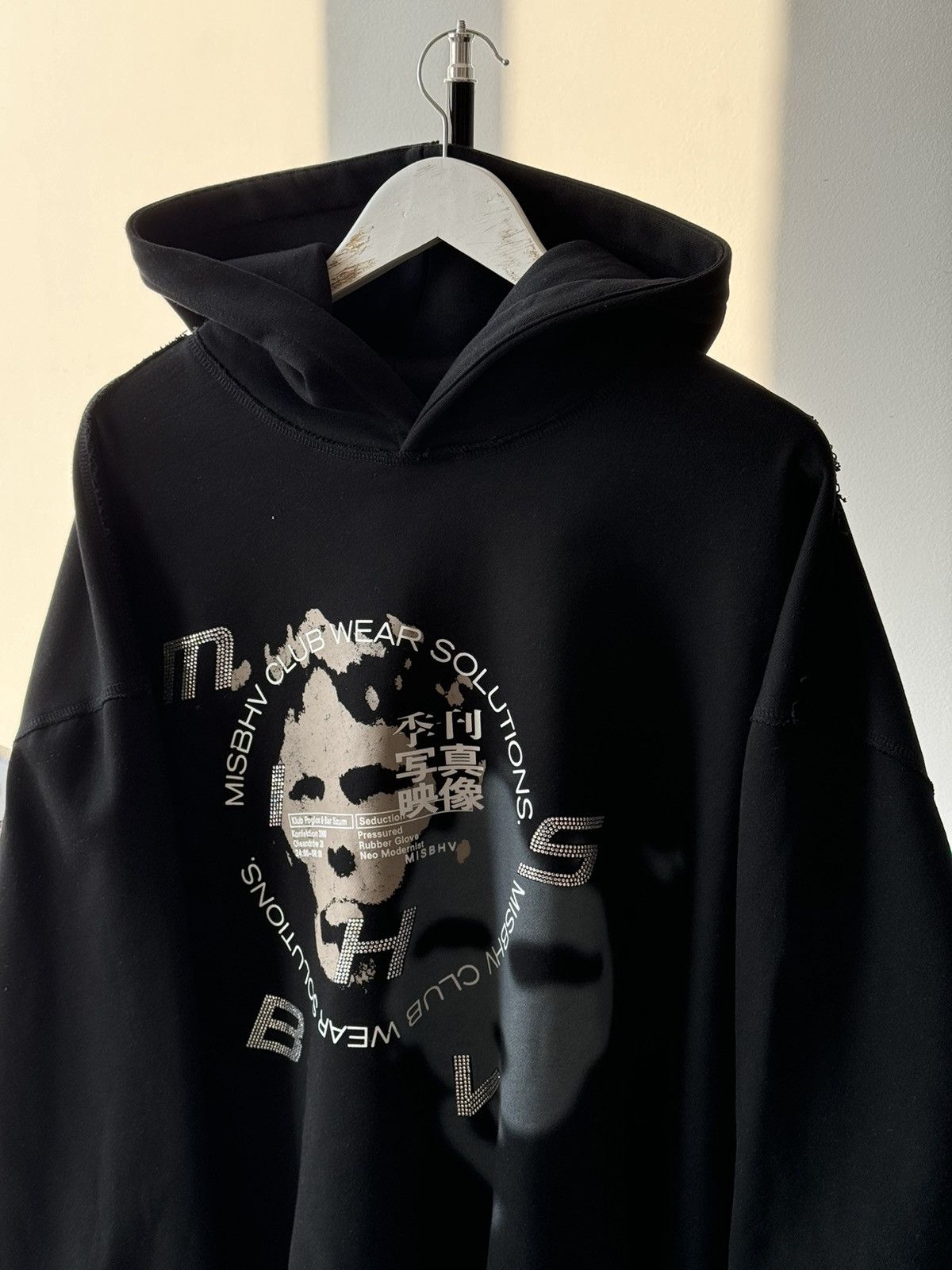 Misbhv MISBHV Print Boxy Fit Hoodie Size US M / EU 48-50 / 2 - 2 Thumbnail