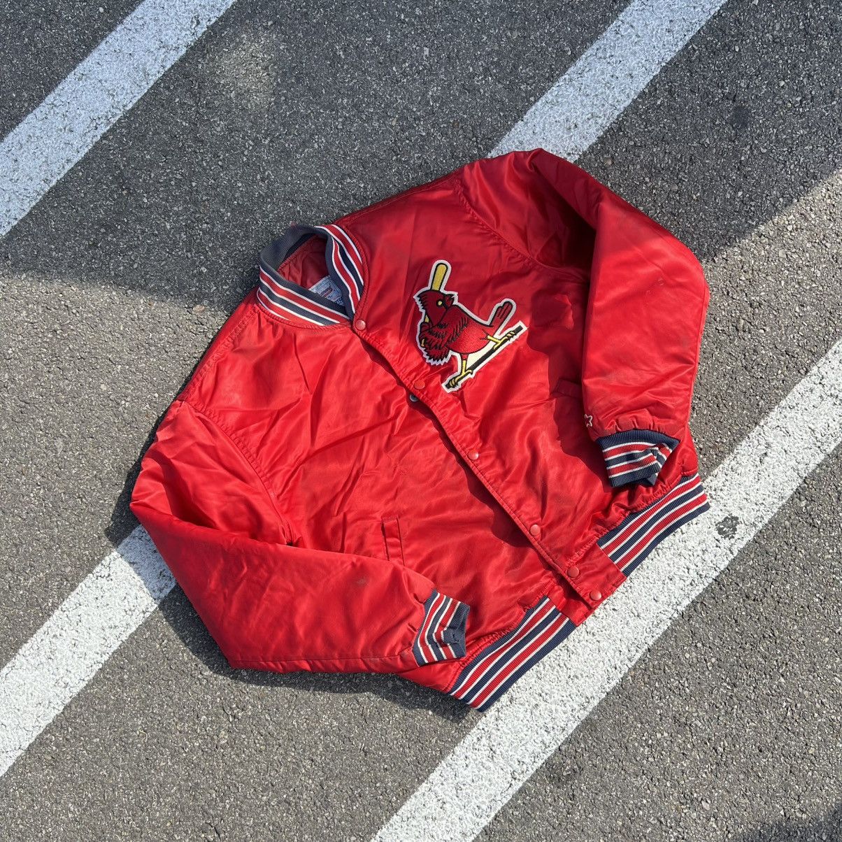 Vintage Louis Cardinals Starter Jacket Size US L / EU 52-54 / 3 - 1 Thumbnail