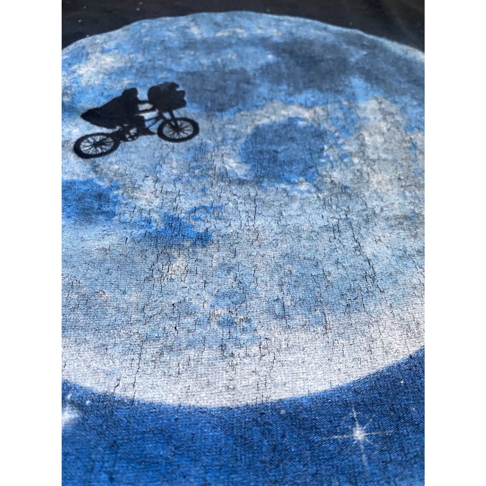 Vintage E.T. The Extra-Terrestrial Unisex Adult T-Shirt Sz M Black Cotton Crew Neck Short Sleeve Graphic "E.T." Movie Theme Vintage/Pre-owned Size US M / EU 48-50 / 2 - 6 Thumbnail