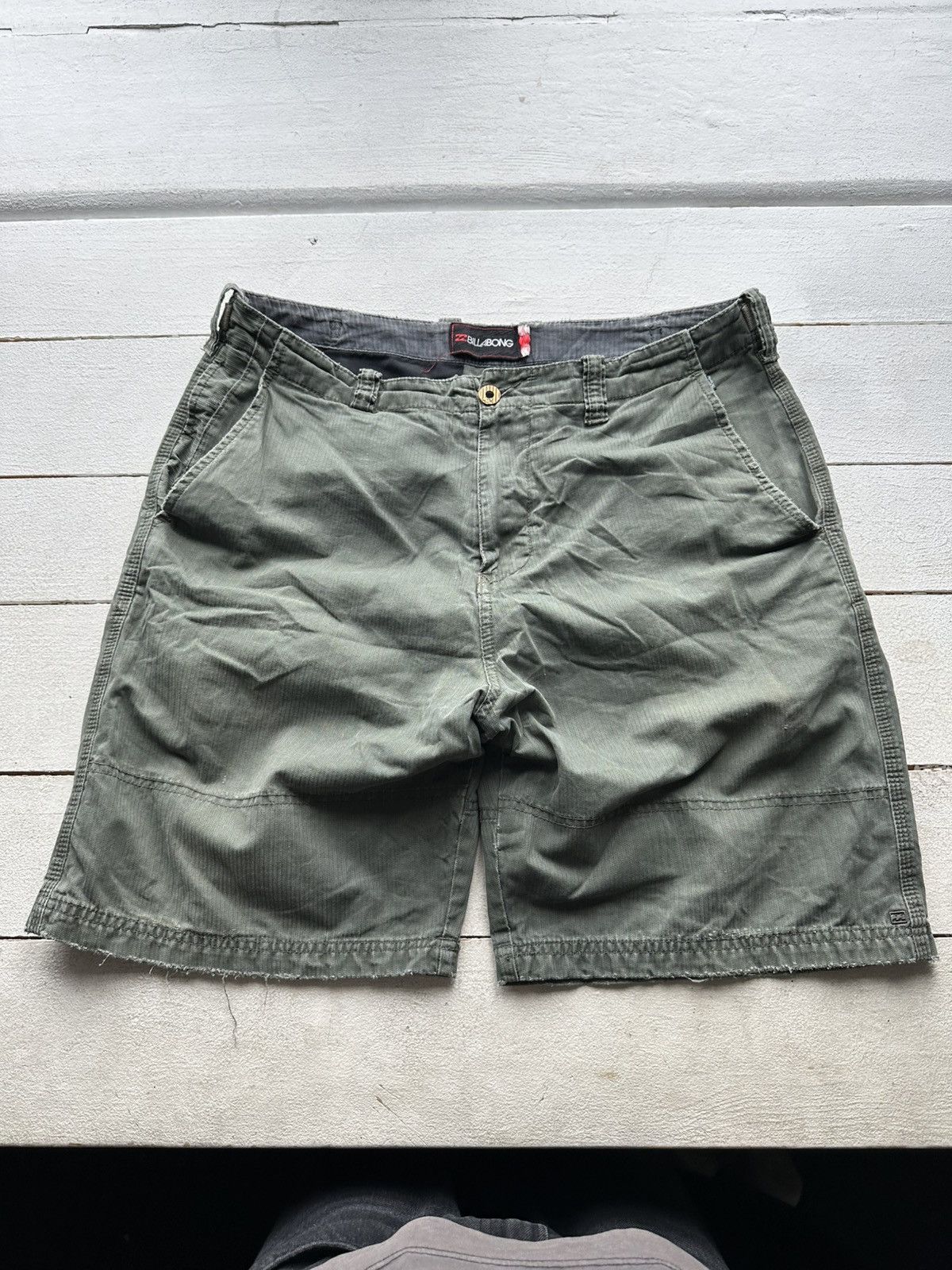 Billabong 🚨Vintage BILLABONG OVER PRINT Japanese Surf style Shorts Size US 34 / EU 50 - 1 Thumbnail