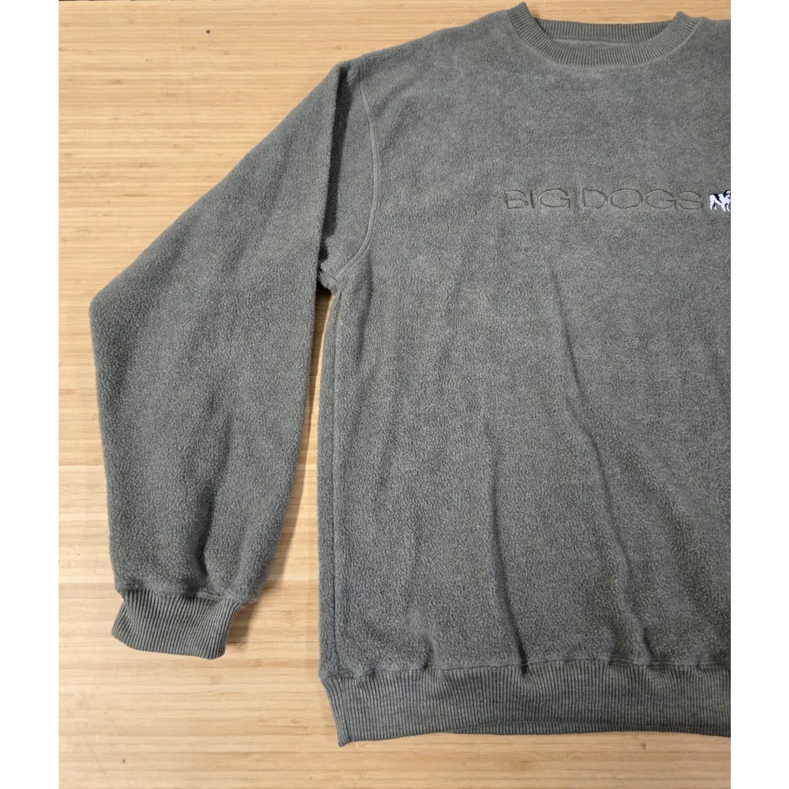 Big Dogs Big Dogs Sweatshirt Mens 1X Gray Fleece Crewneck Embroidered Logo Size US XL / EU 56 / 4 - 4 Thumbnail