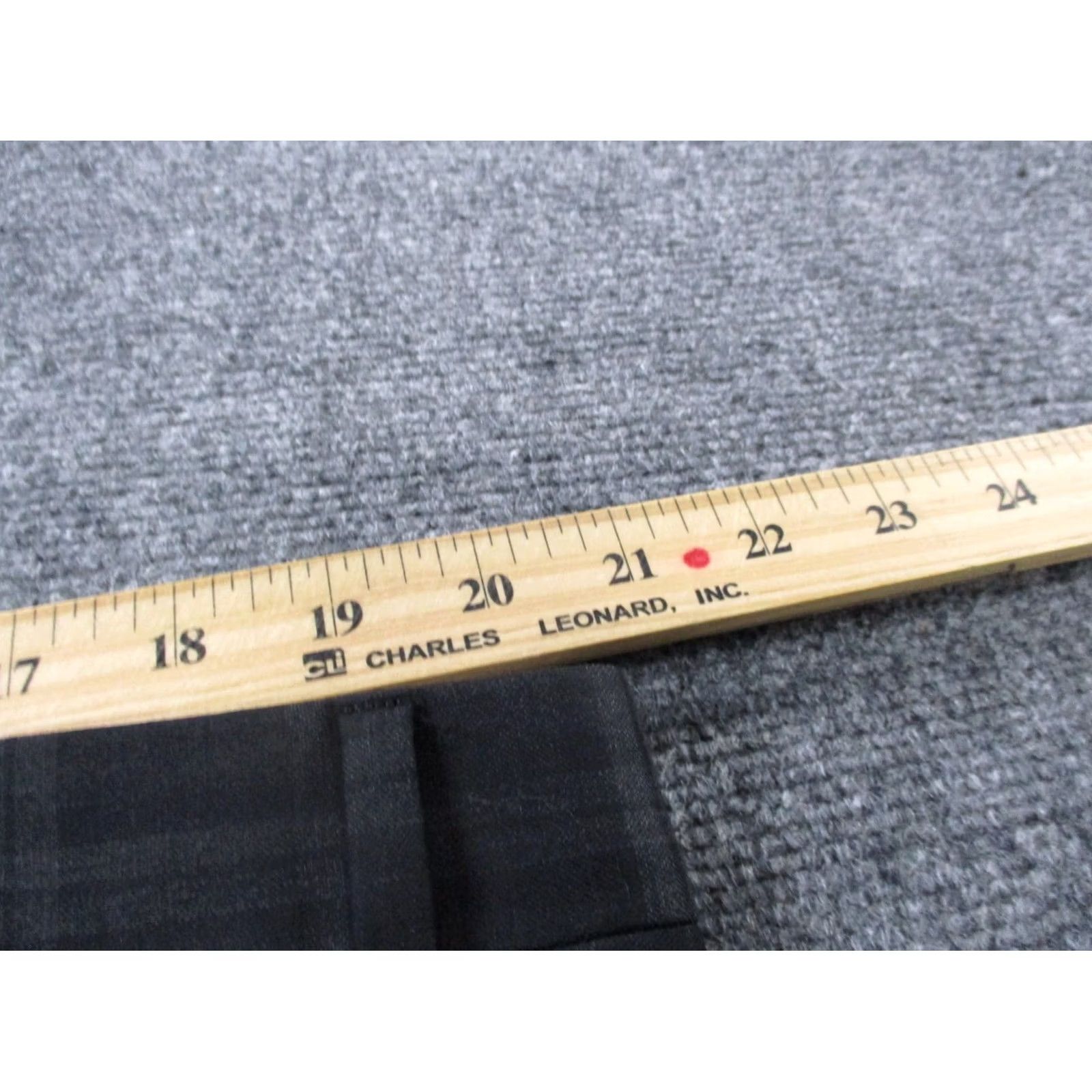 Vintage Samuelsohn Pants Men 42 X 30 Black Plaid Chino Straight Leg Preppy Casual Golf Size US 42 / EU 58 - 6 Thumbnail
