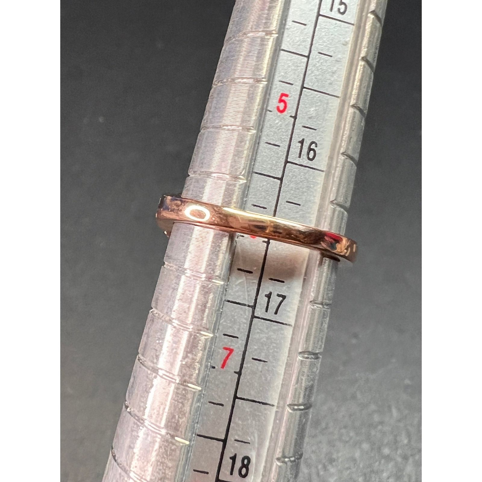 Other NEW Pink Moissanite ring in rose gold vermeil 925 size 6 Size ONE SIZE - 12 Thumbnail