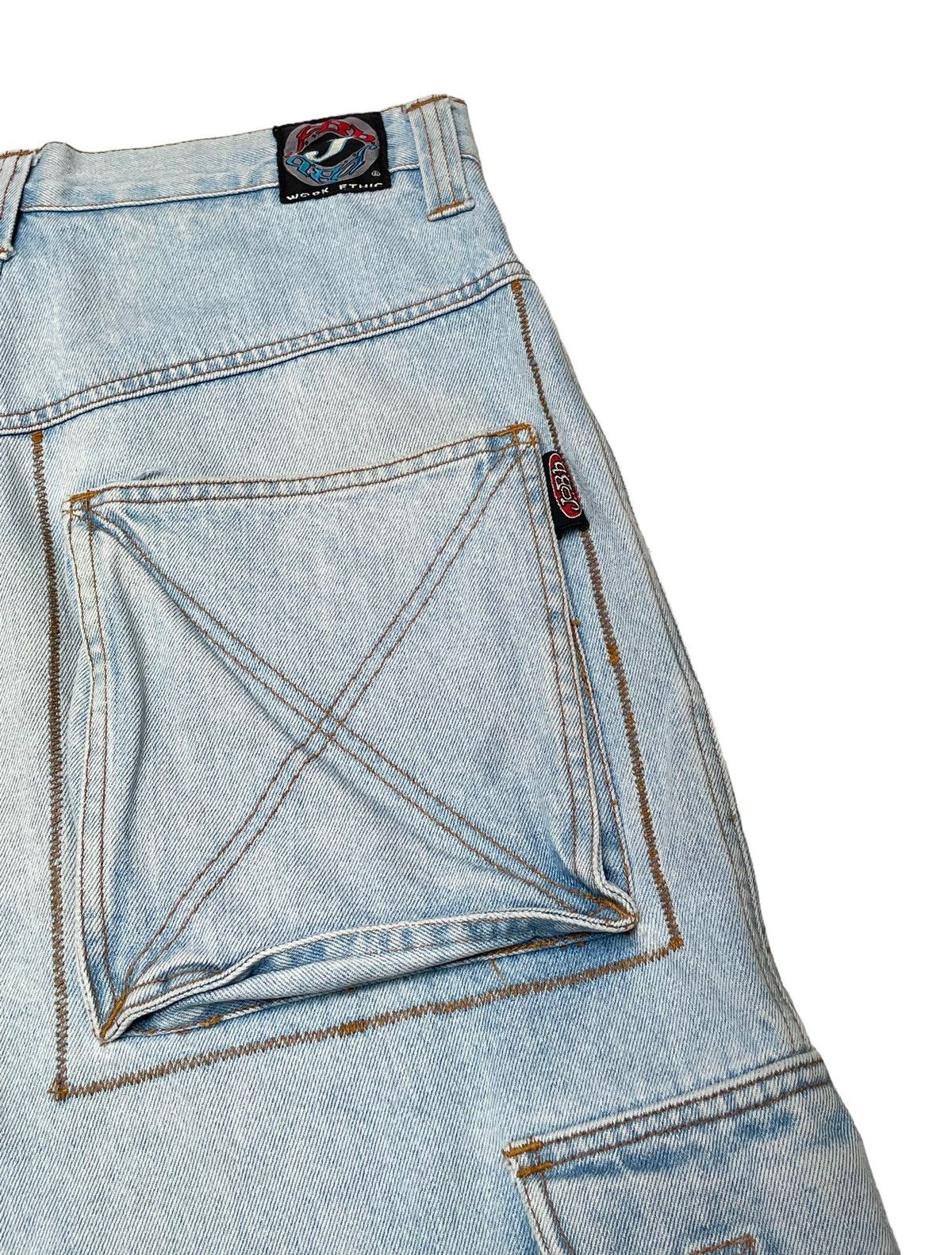 Vintage Vintage Brand Jobb Work Ethic Short Jeans 1990s Size US 31 - 6 Thumbnail
