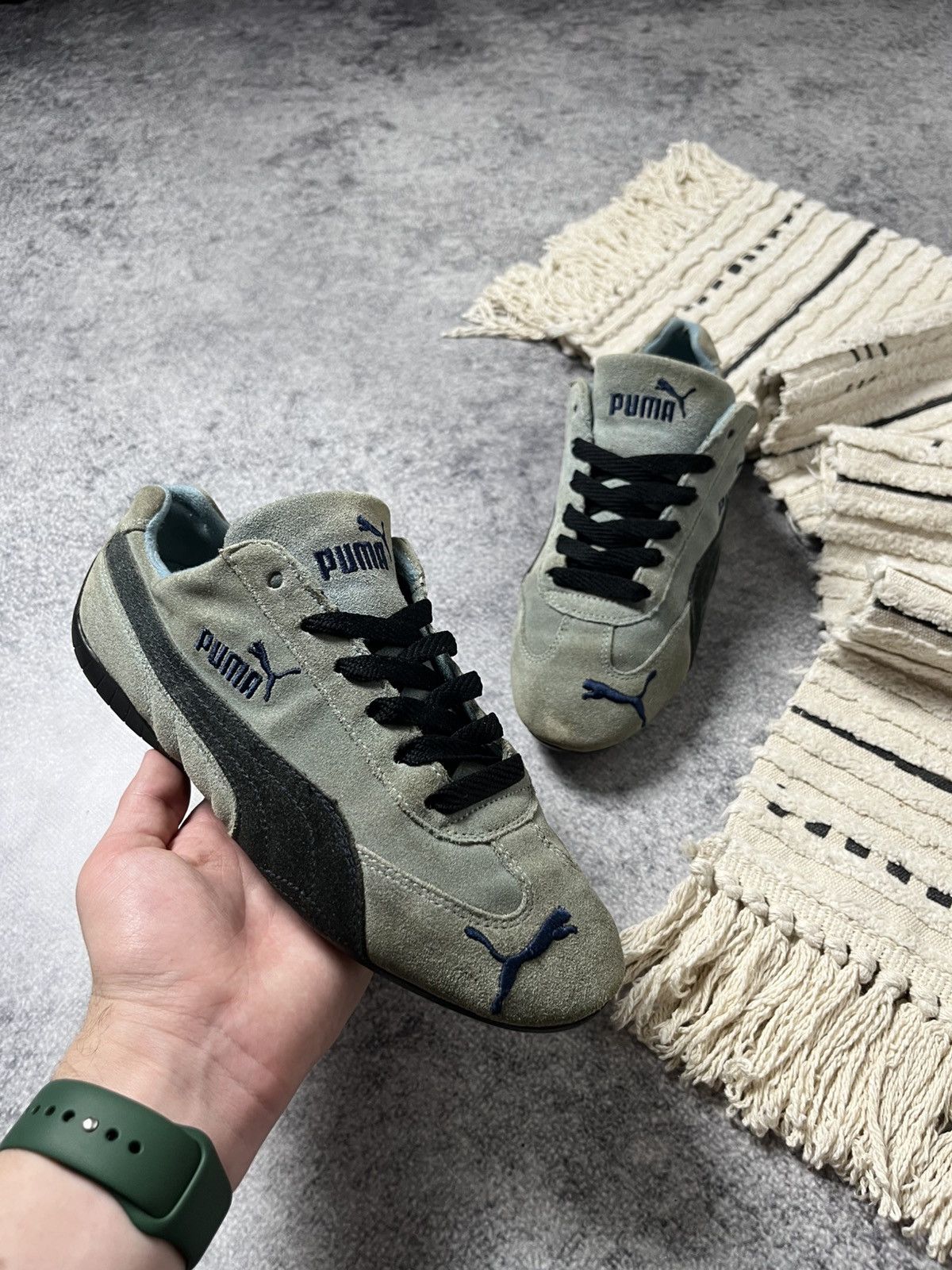 Puma 🔥00’S PUMA SPEED CAT OG SUEDE LOW TOP Y2K SNEAKERS Size US 7 / EU 40 - 3 Thumbnail