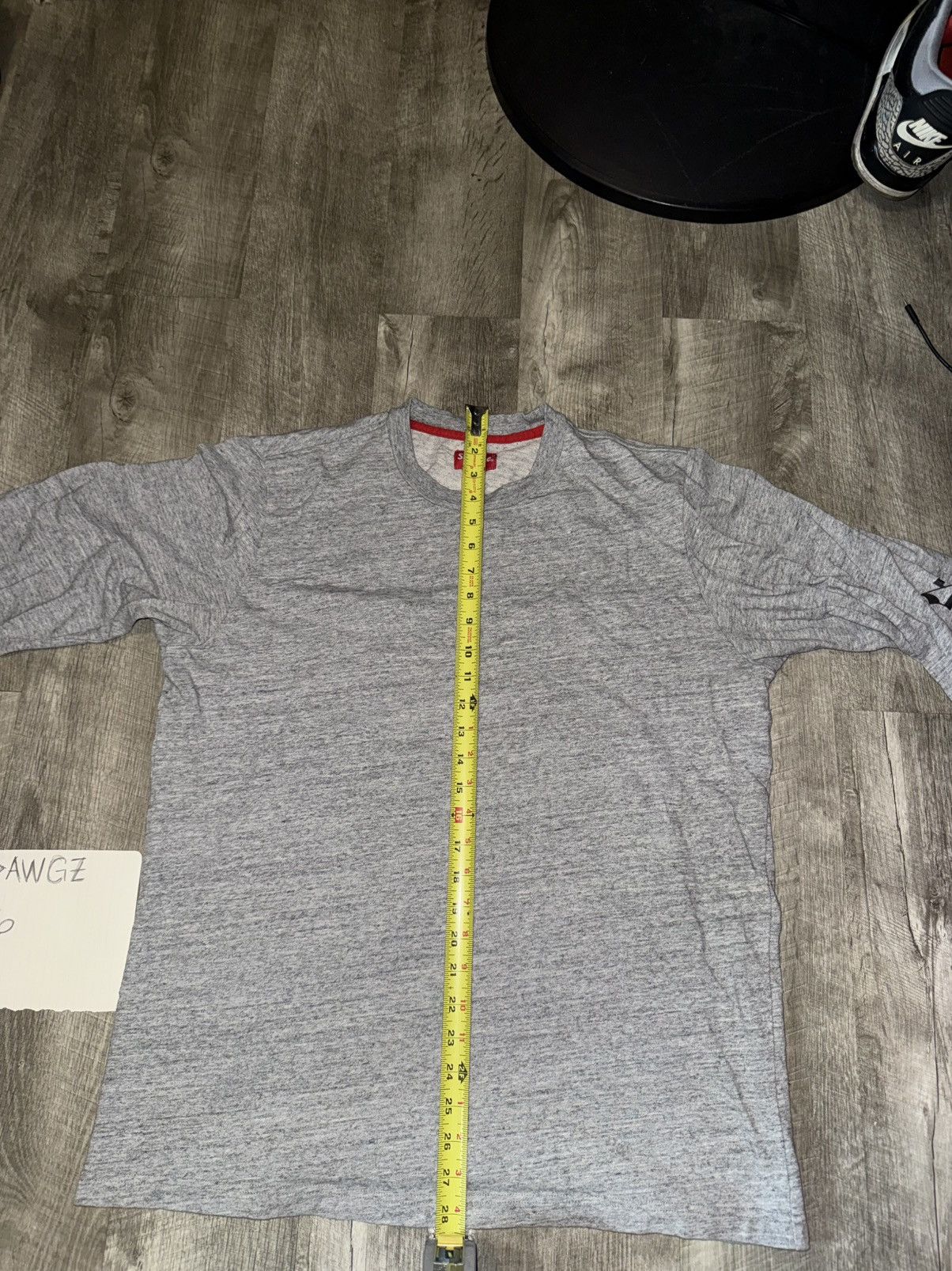 Supreme Supreme Old English logo L/S Size US L / EU 52-54 / 3 - 9 Thumbnail