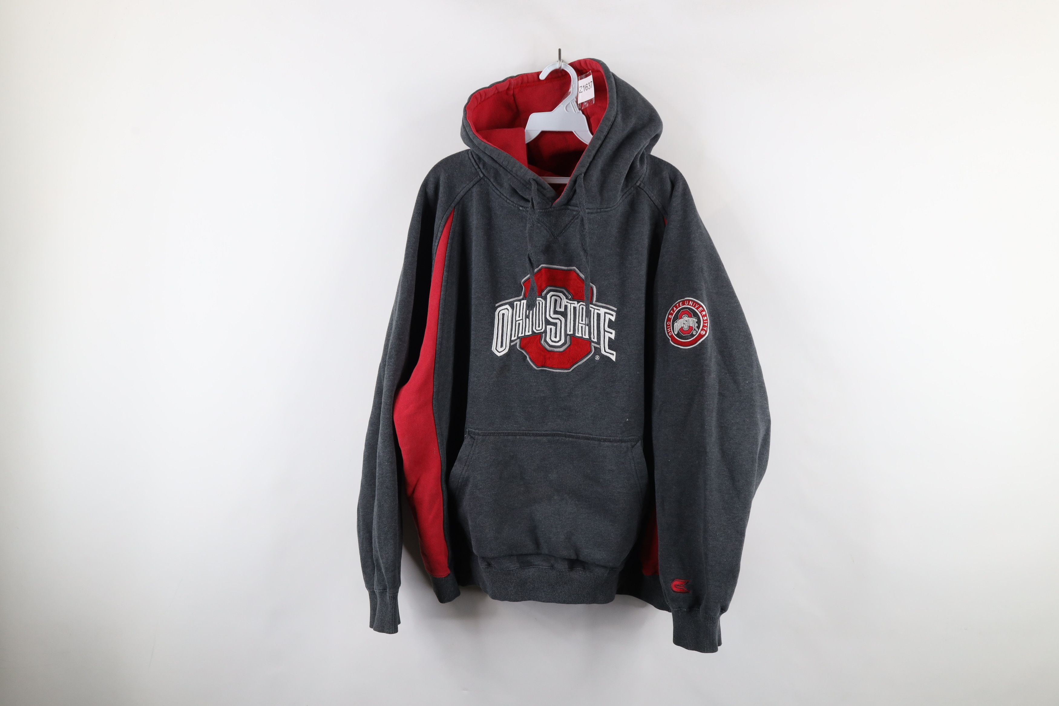 Vintage Vintage Spell Heavyweight Ohio State University Hoodie Gray Size US XXL / EU 58 / 5 - 1 Thumbnail