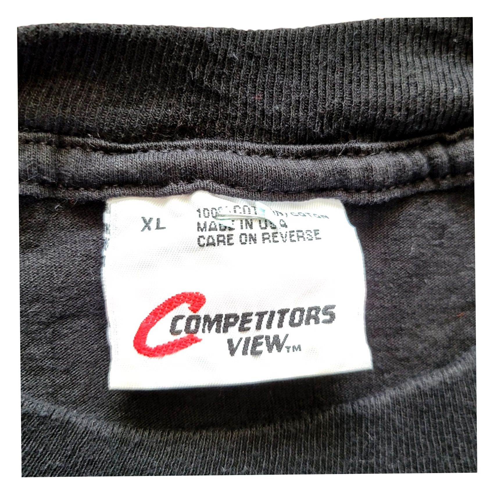 NASCAR Dale Earnhardt NASCAR T-Shirt Vintage 90s XL Black Men Short Sleeve Graphic Print Competitors View Size US XL / EU 56 / 4 - 5 Thumbnail