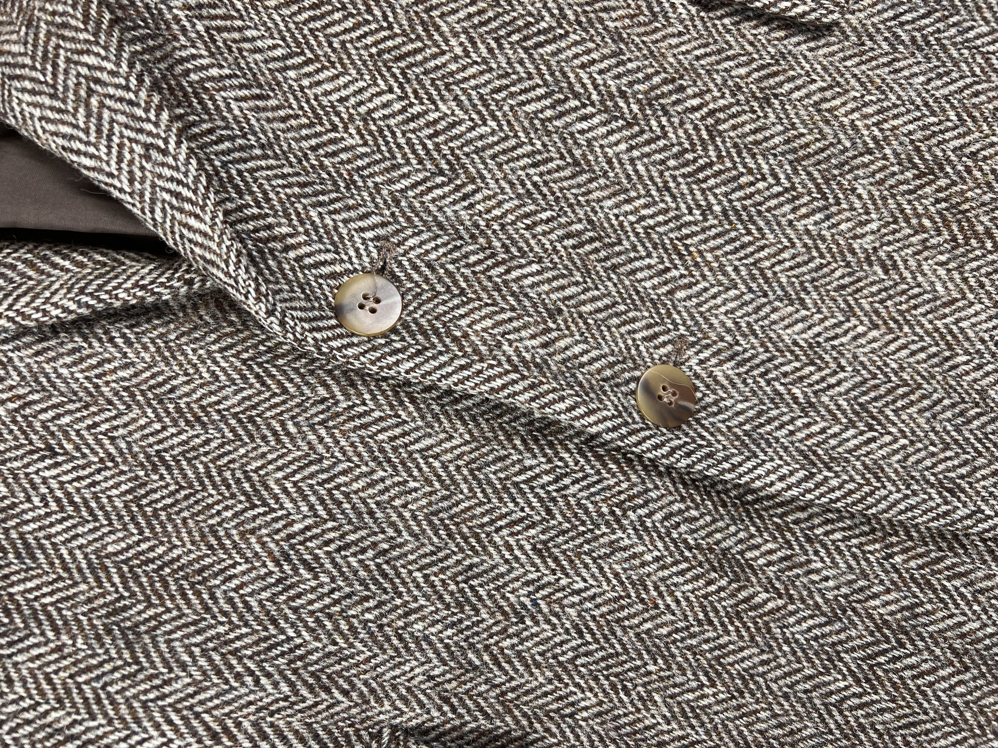 Harris Tweed × Vintage Vintage Harris Tweed Wool Blazer 42R Size 42R - 3 Thumbnail