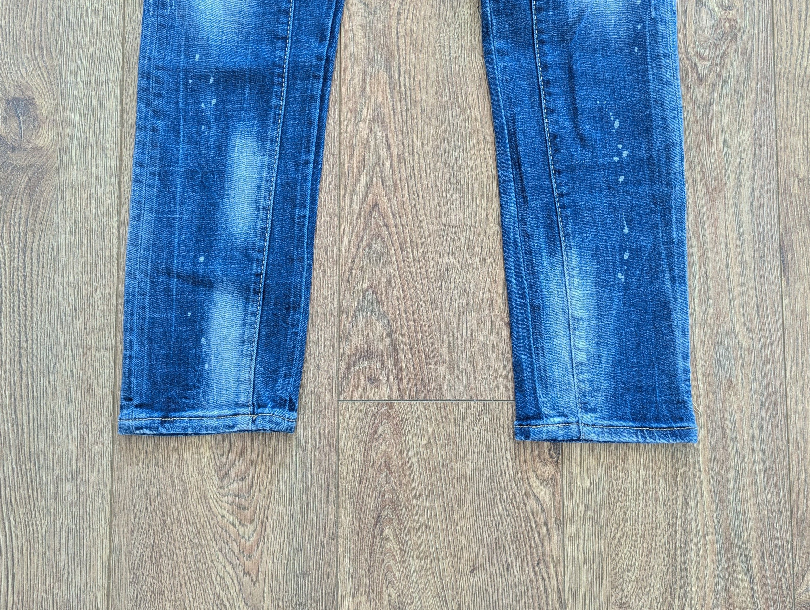 Dsquared2 DSQUARED2 Tidy Biker Jean Dean Caten Denim Pants MadeInItaly Size US 34 / EU 50 - 8 Thumbnail
