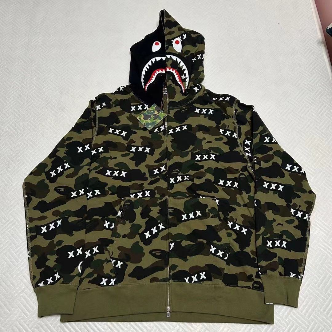 Bape BAPE LIMITED SHARK FULL ZIP HOODIE Size US XXL / EU 58 / 5 - 1 Thumbnail