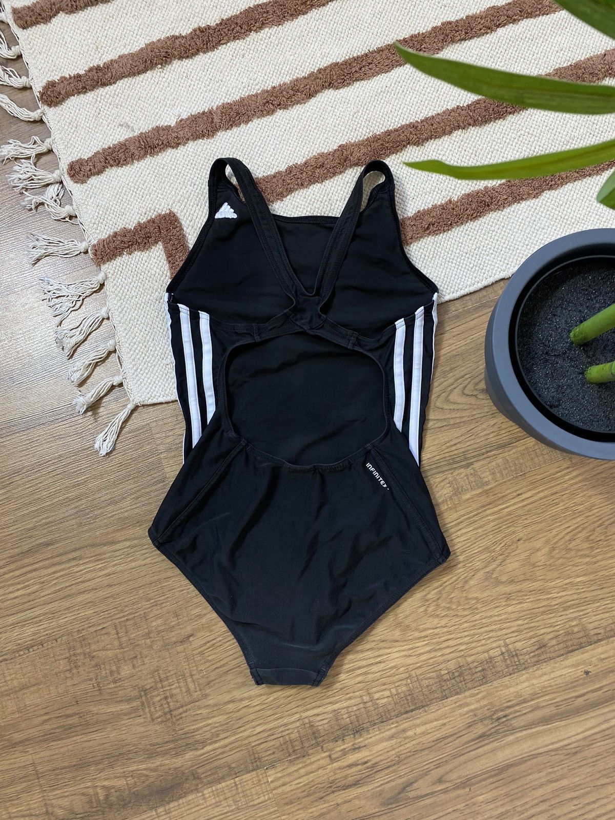 Adidas VINTAGE RARE ADIDAS 00s STYLE SWIMSUIT Size ONE SIZE - 2 Thumbnail