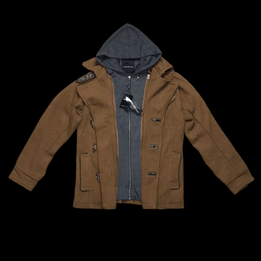 14th Addiction In The Attic Wool Duffel Jacket New Old Stock Size US L / EU 52-54 / 3 - 1 Thumbnail