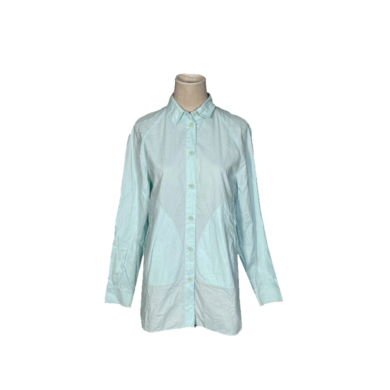 Kenzo KENZO Solid cotton shirt Size XXS / US 00 / IT 34 - 1 Thumbnail